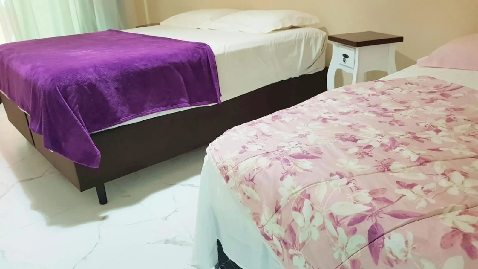 Bed in Pousada Cavalero