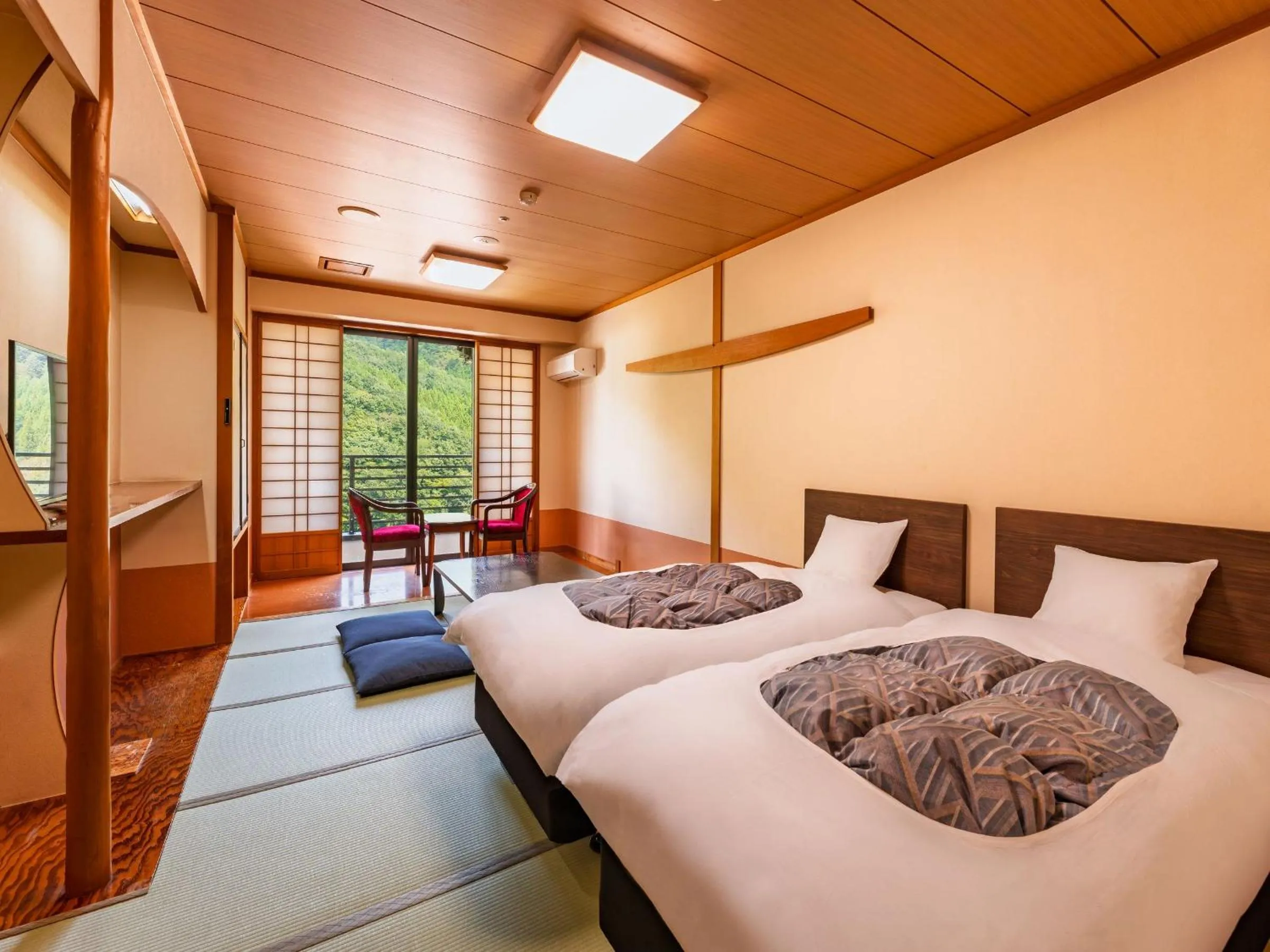 Photo of the whole room, Bed in YU-FURI Nasu-Shiobara