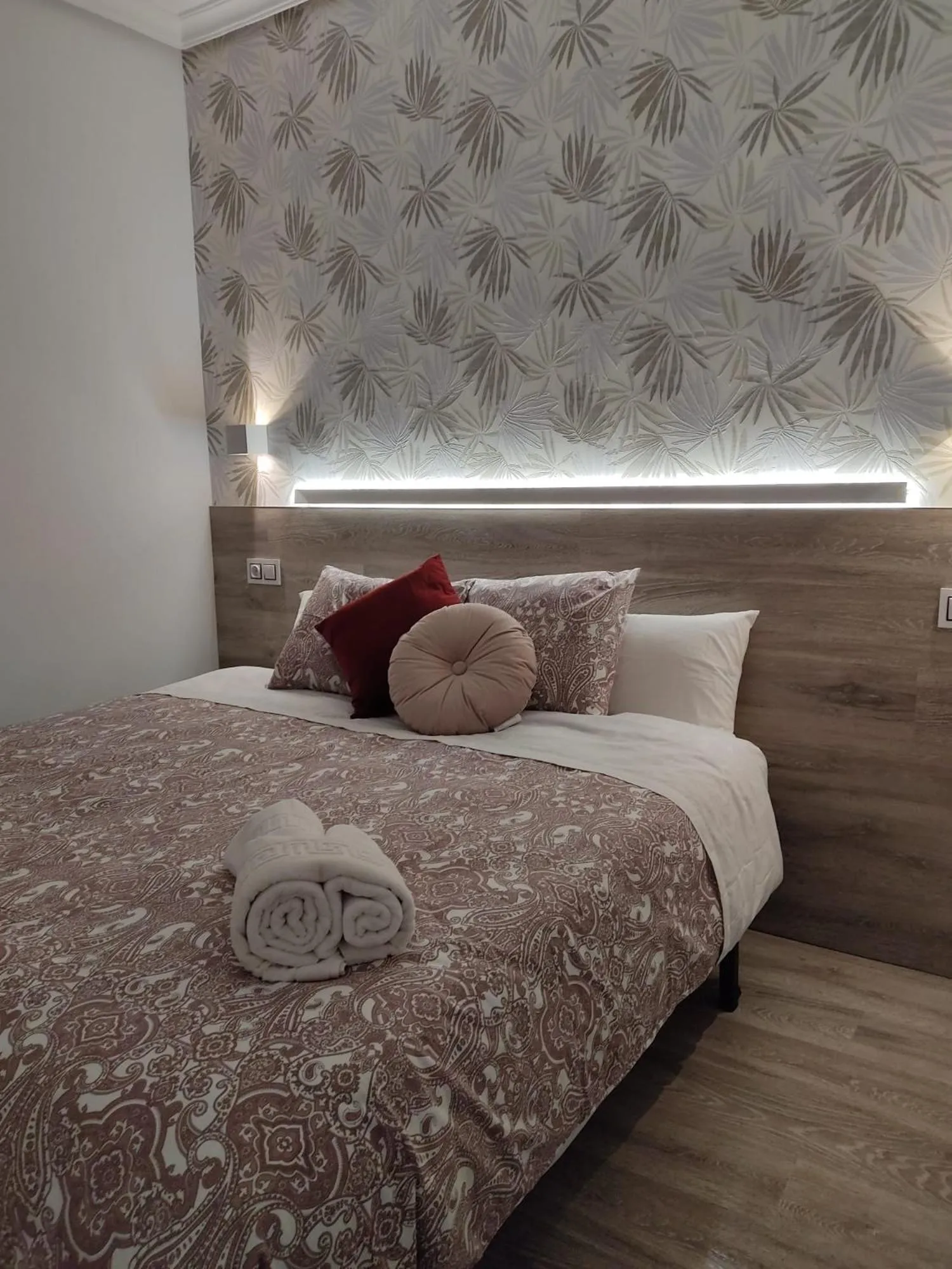 Bed in Hostal Alfaro