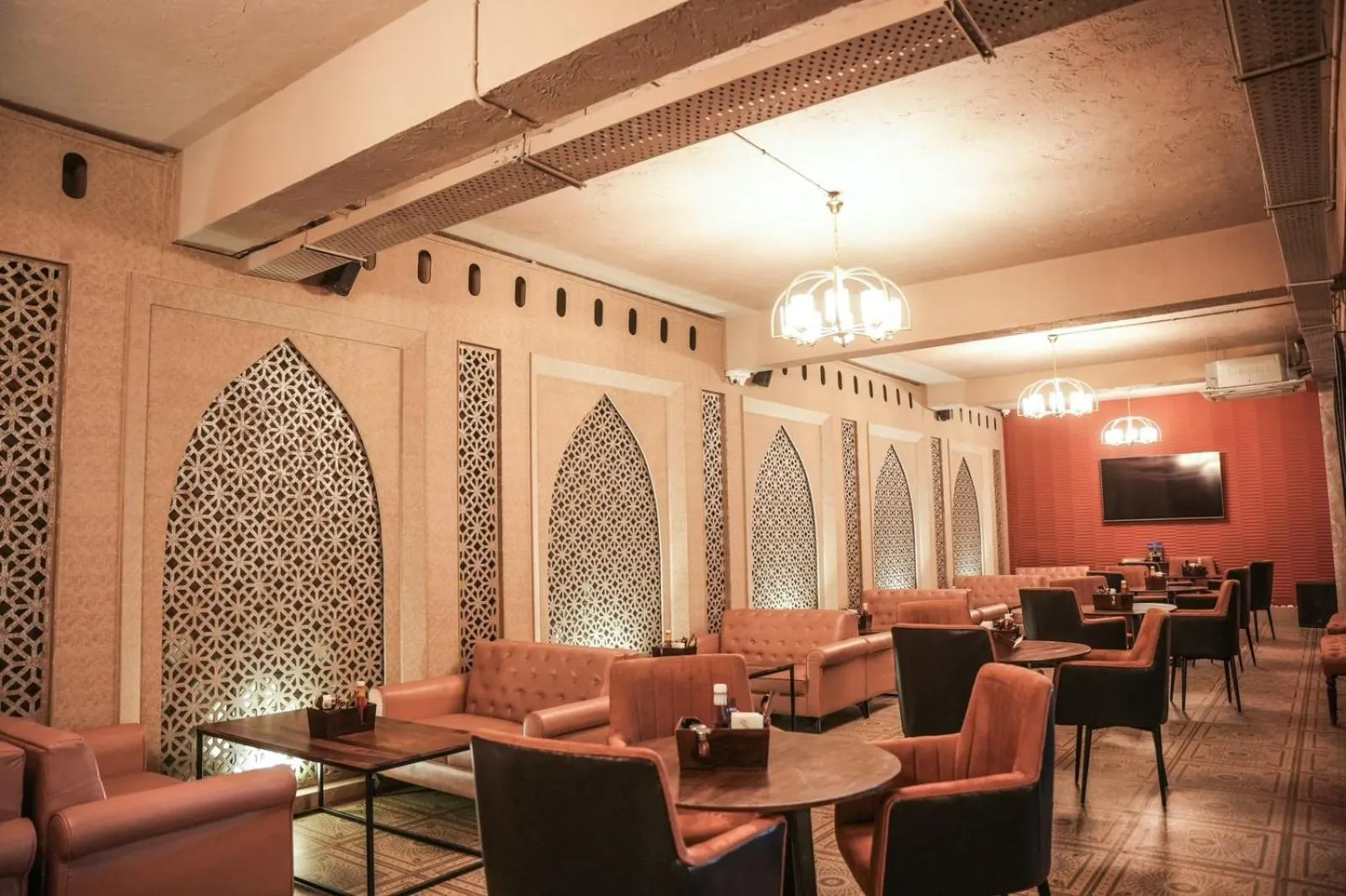 Lounge or bar in WelcomHeritage Traditional Haveli