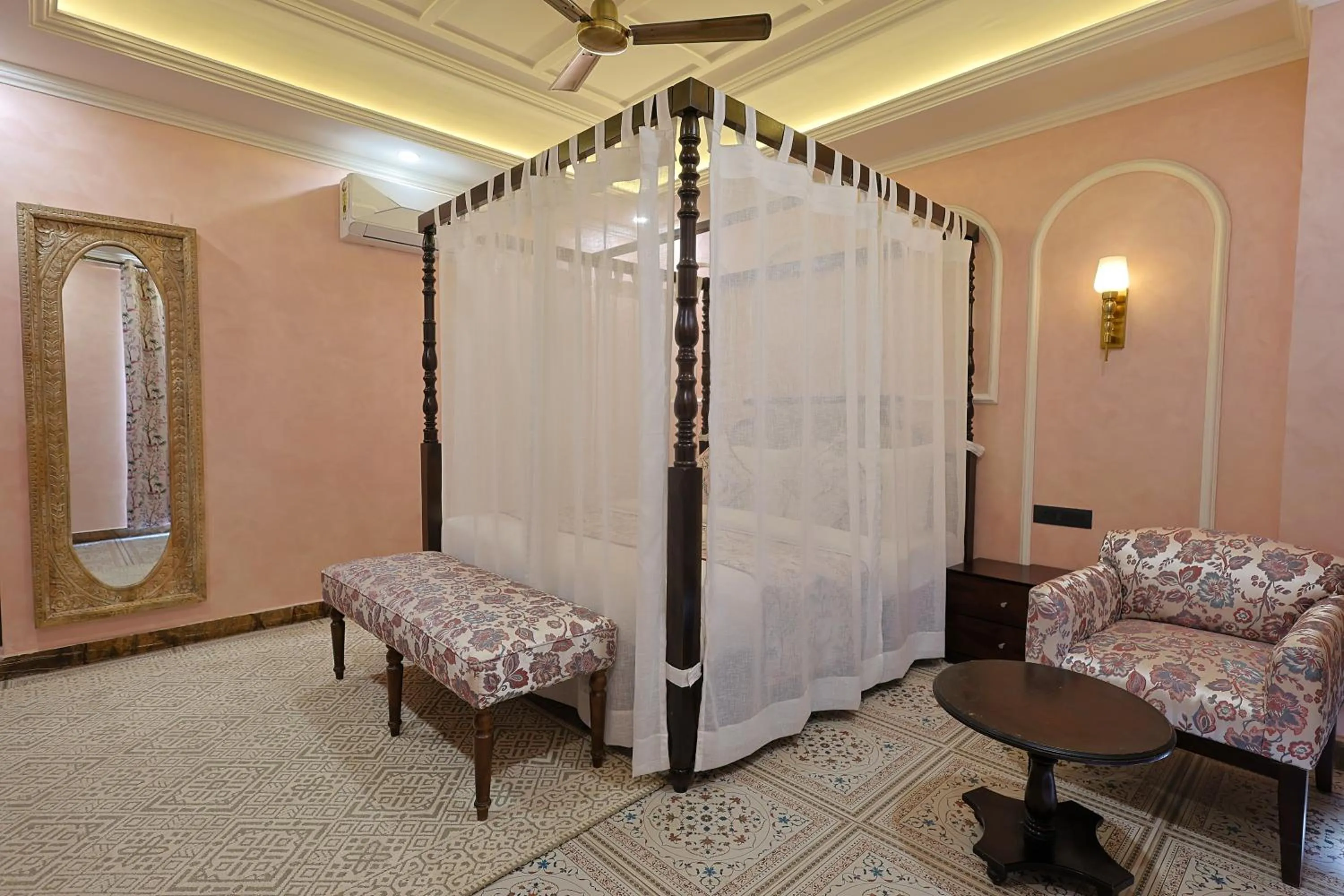 Living room in WelcomHeritage Traditional Haveli