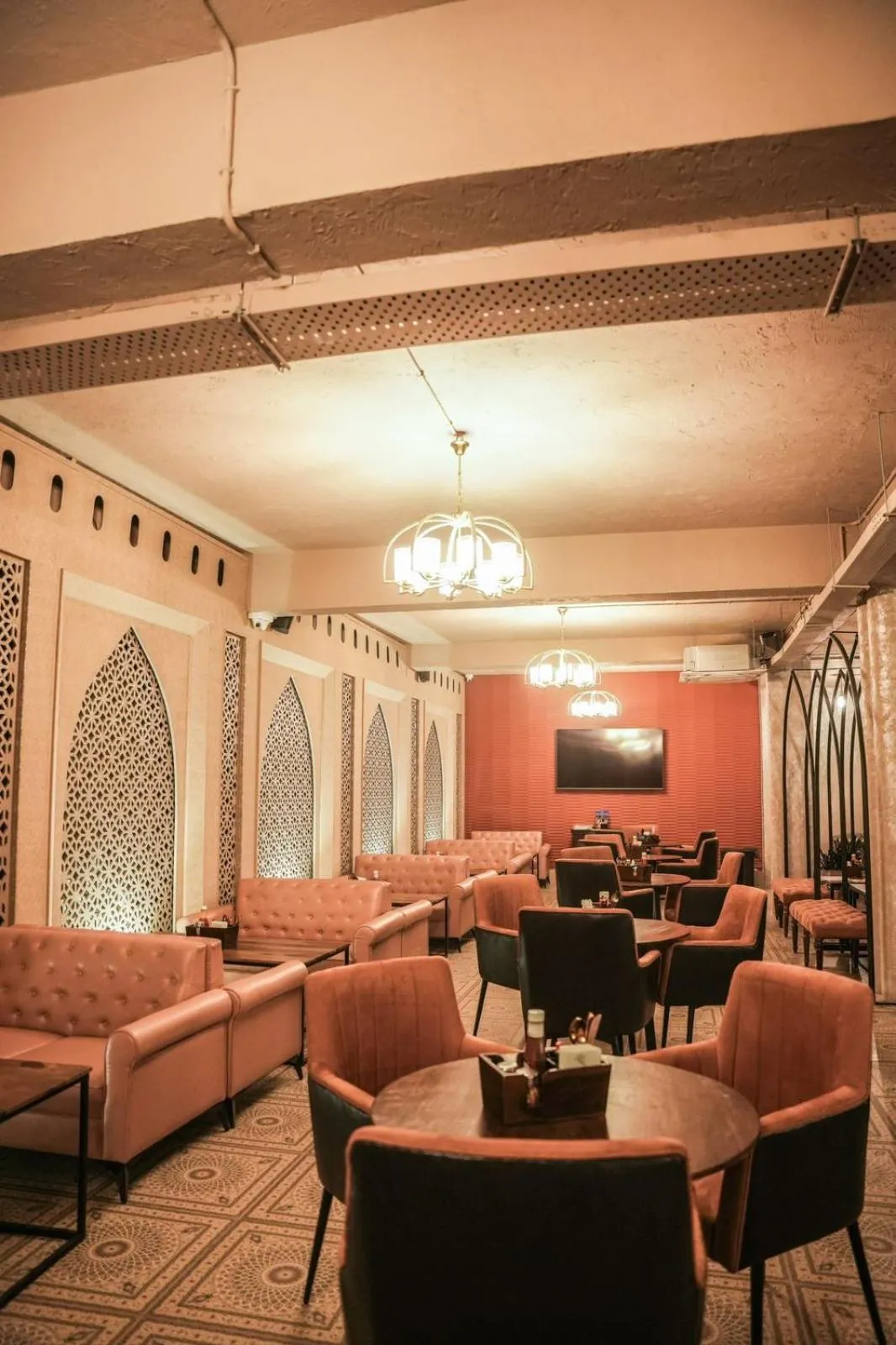 Lounge or bar in WelcomHeritage Traditional Haveli