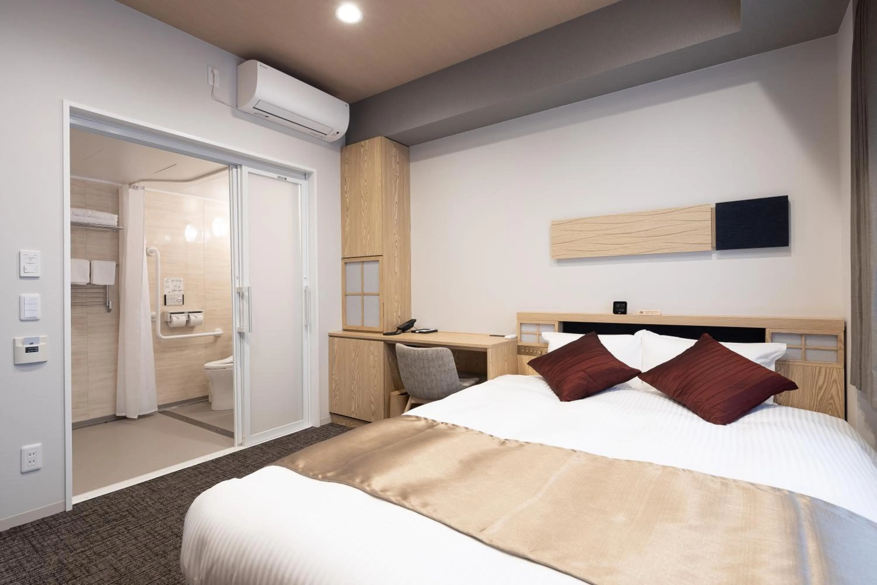 Bed in Hotel Grand Cocoe Kurashiki