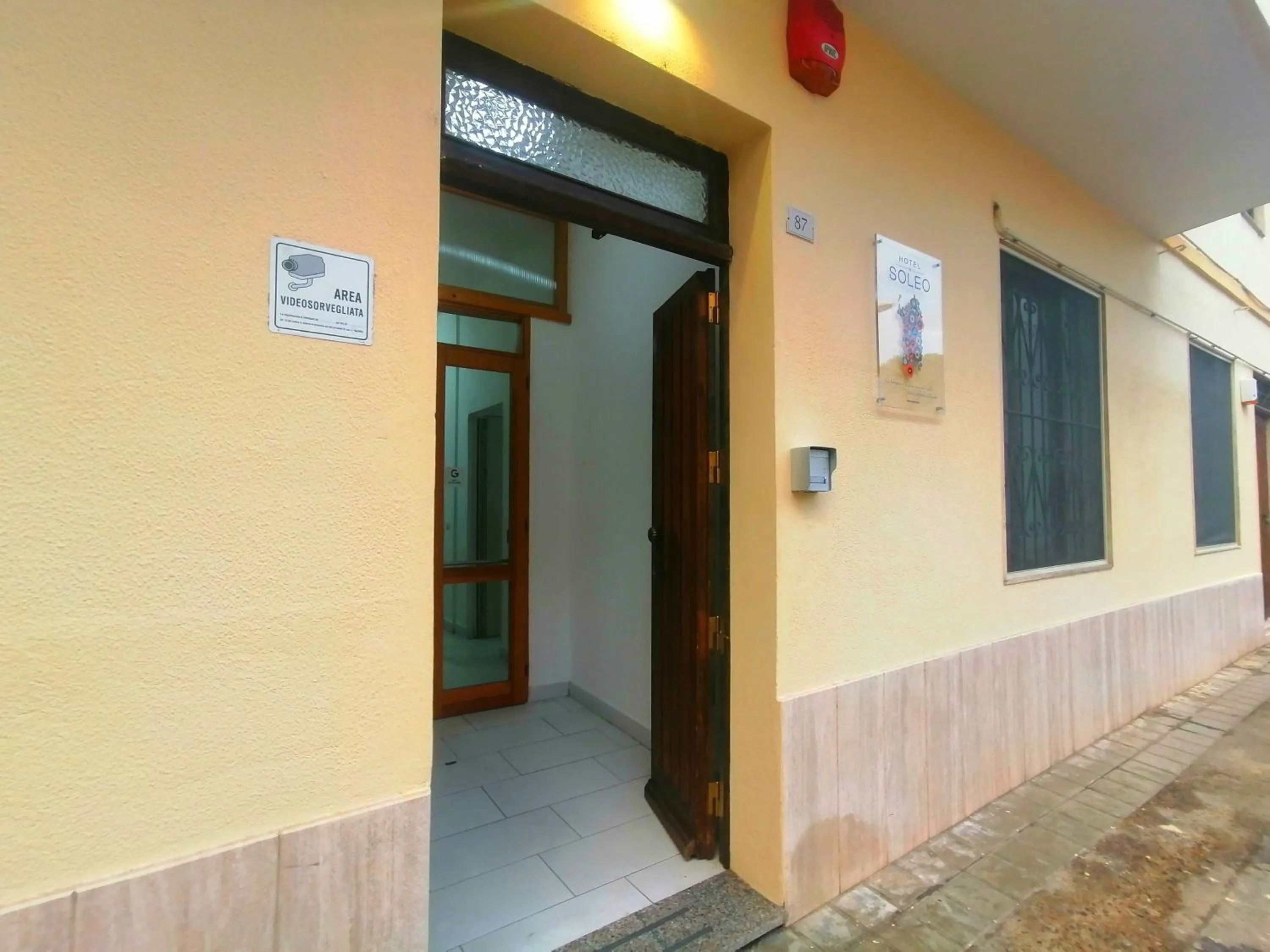 Facade/entrance in Hotel Soleo