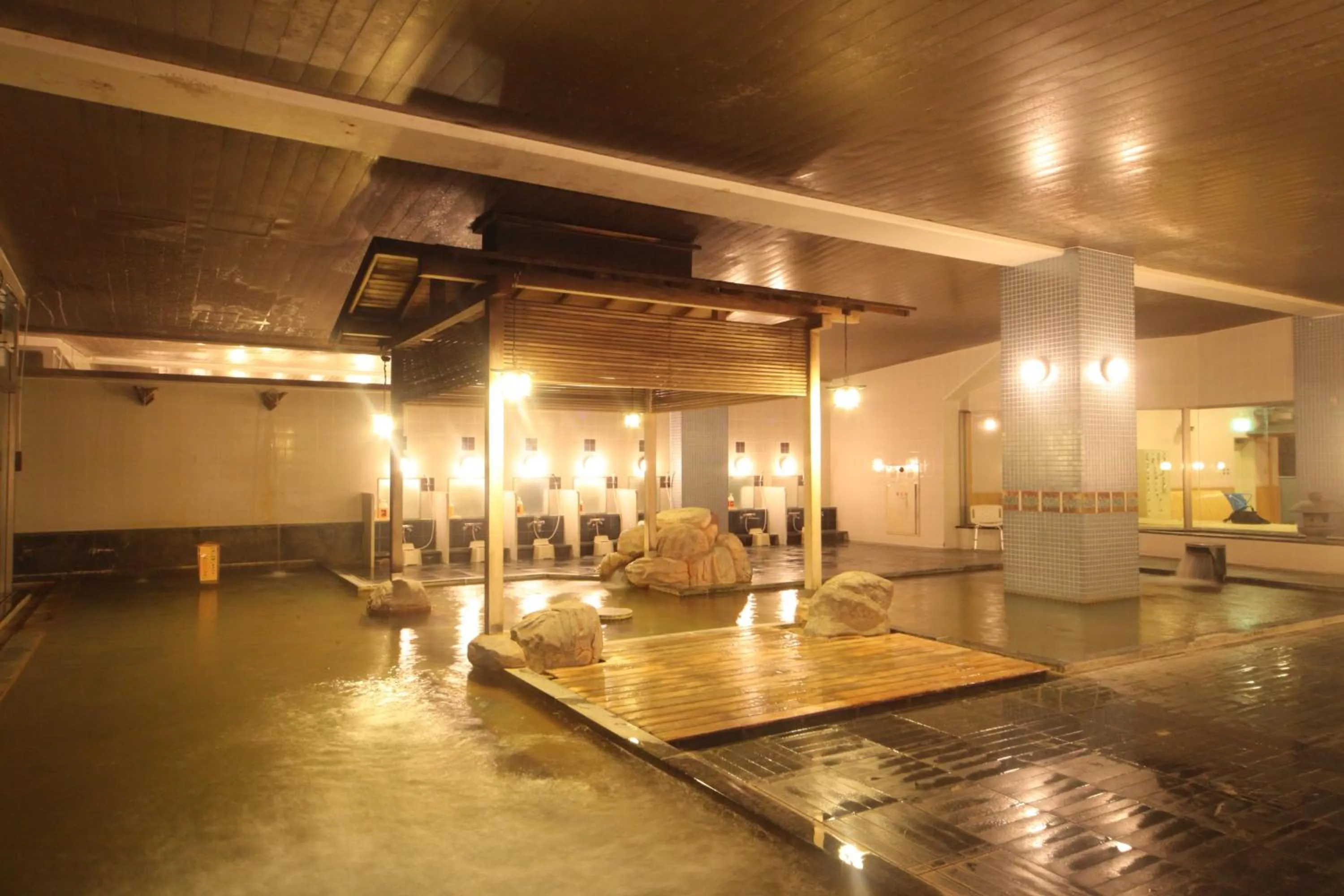 Hot Spring Bath in Hotel Towadaso
