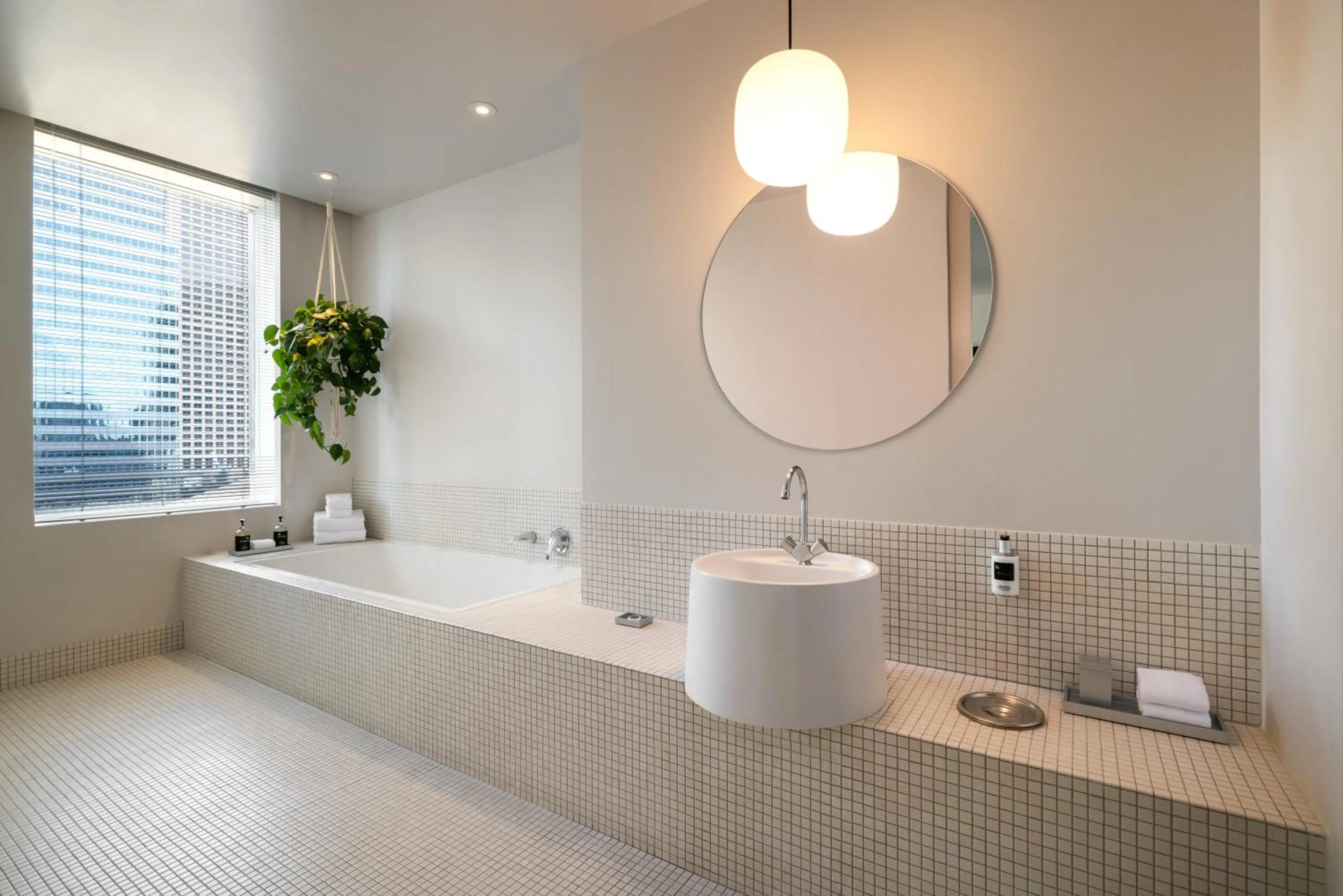 Bathroom in The Delphi Downtown LA