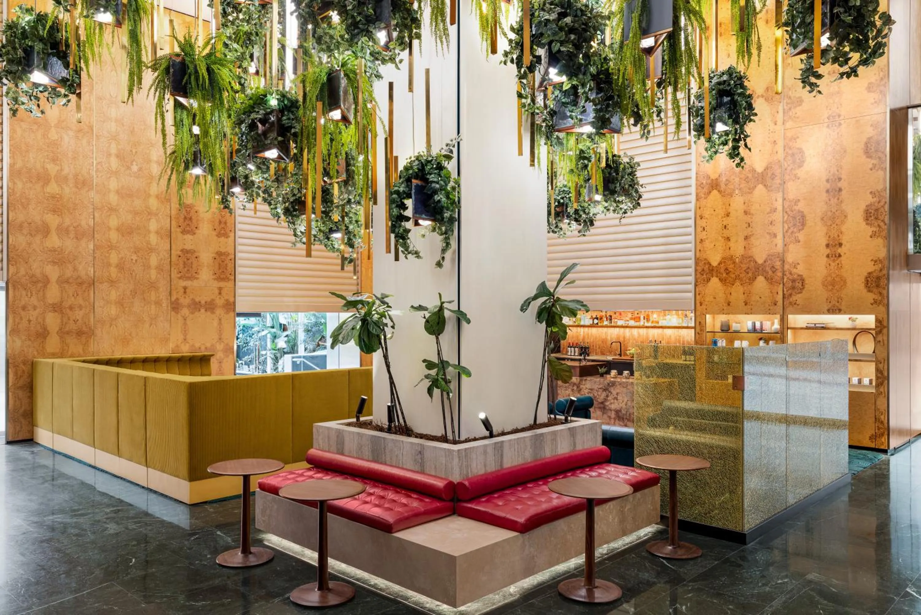 Lobby or reception in The Delphi Downtown LA