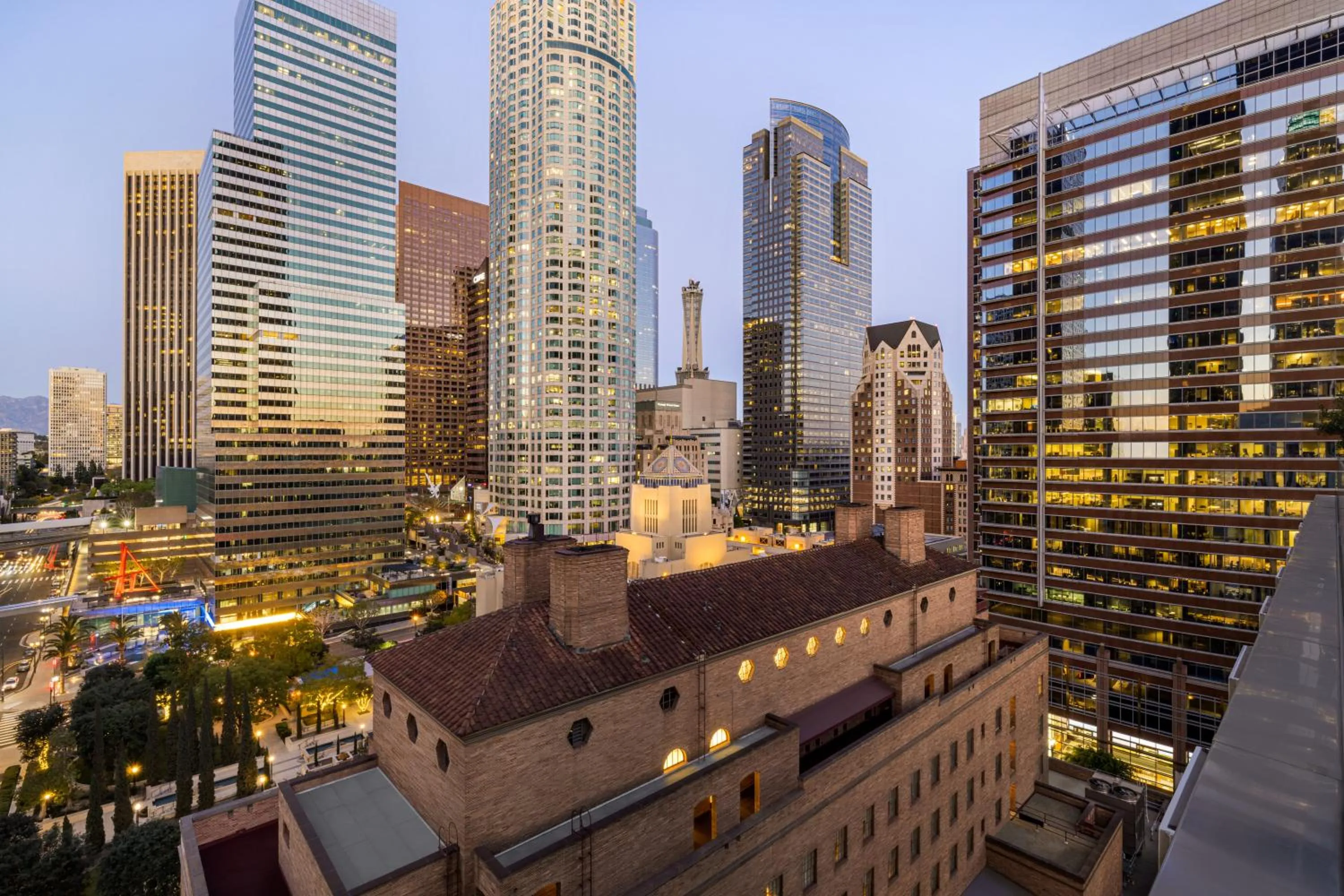 Night in The Delphi Downtown LA