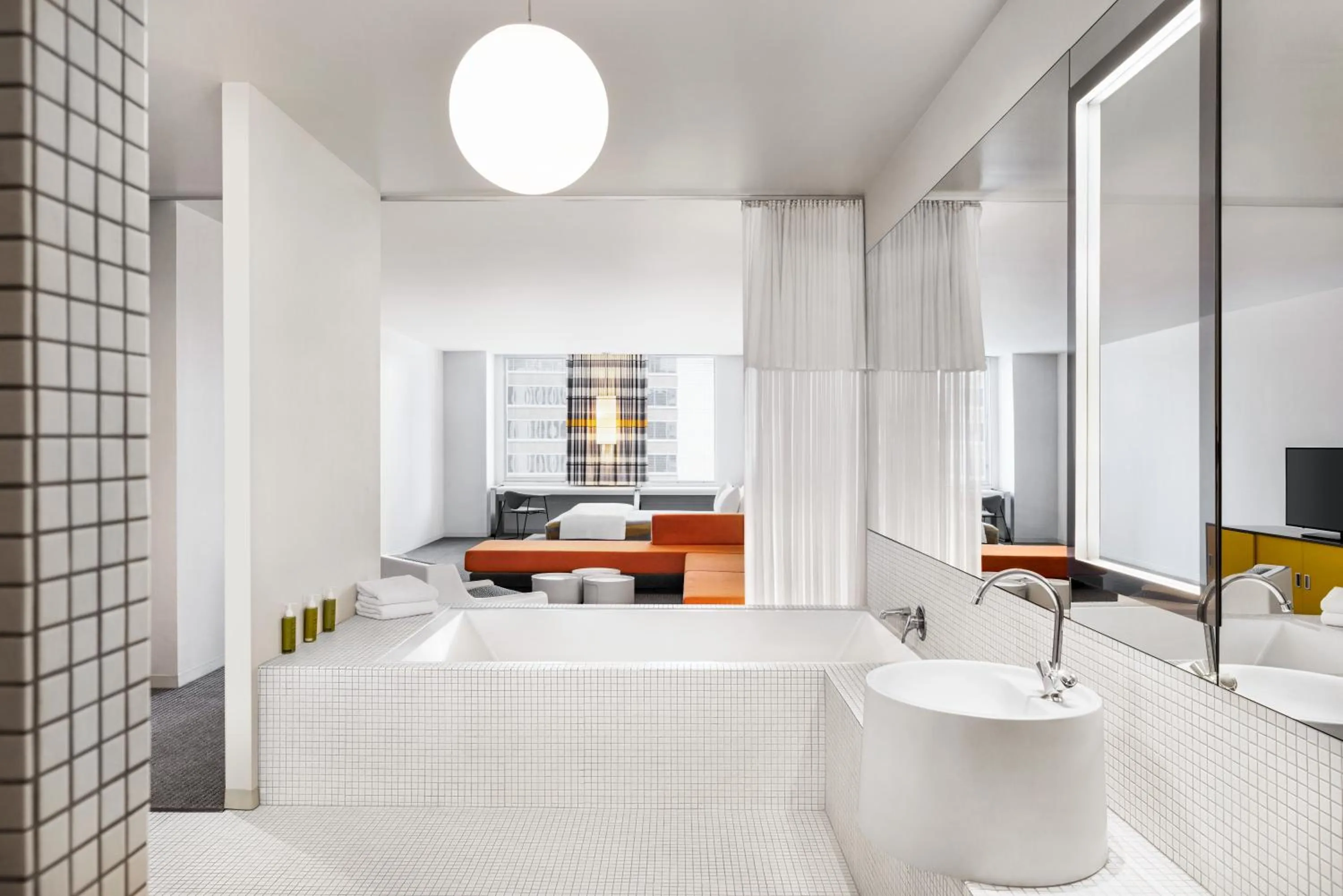 Bathroom in The Delphi Downtown LA