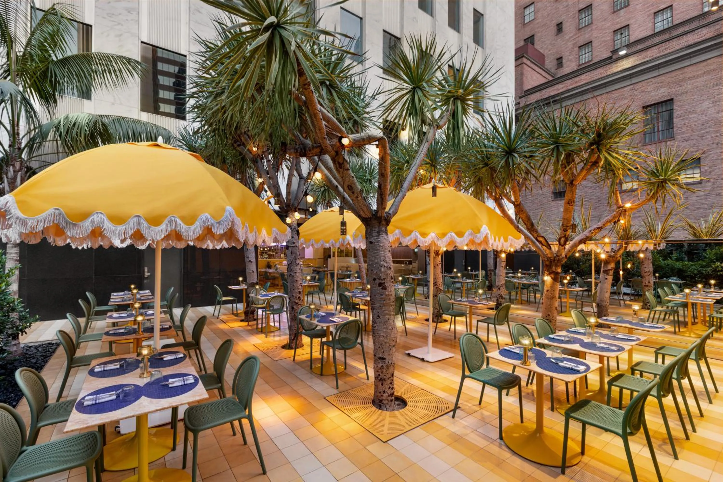 Patio in The Delphi Downtown LA