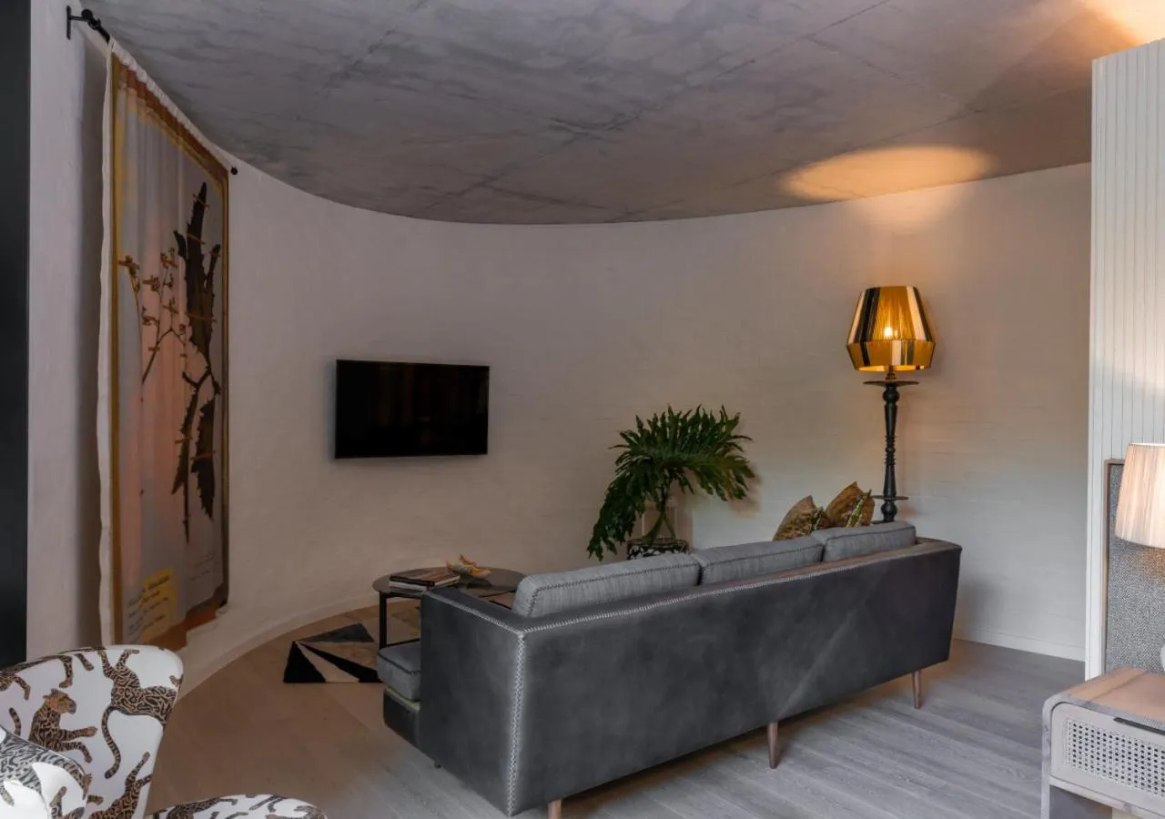 Living room in Future Found Sanctuary, Luxury Boutique Hotel by NEWMARK