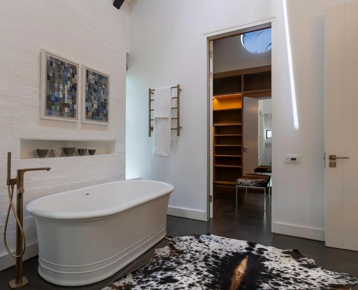 Bath in Future Found Sanctuary, Luxury Boutique Hotel by NEWMARK