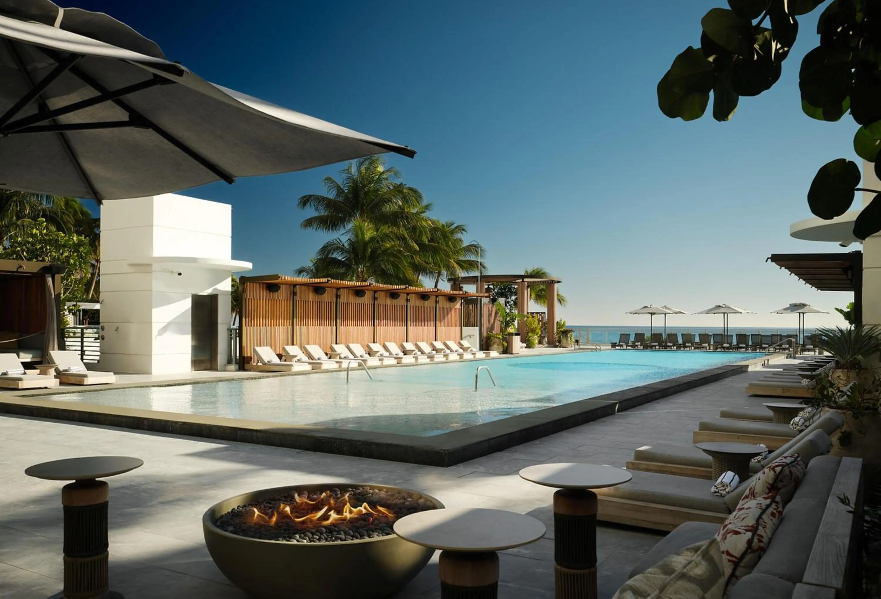 Pool view in The Diplomat Beach Resort Hollywood, Curio Collection by Hilton