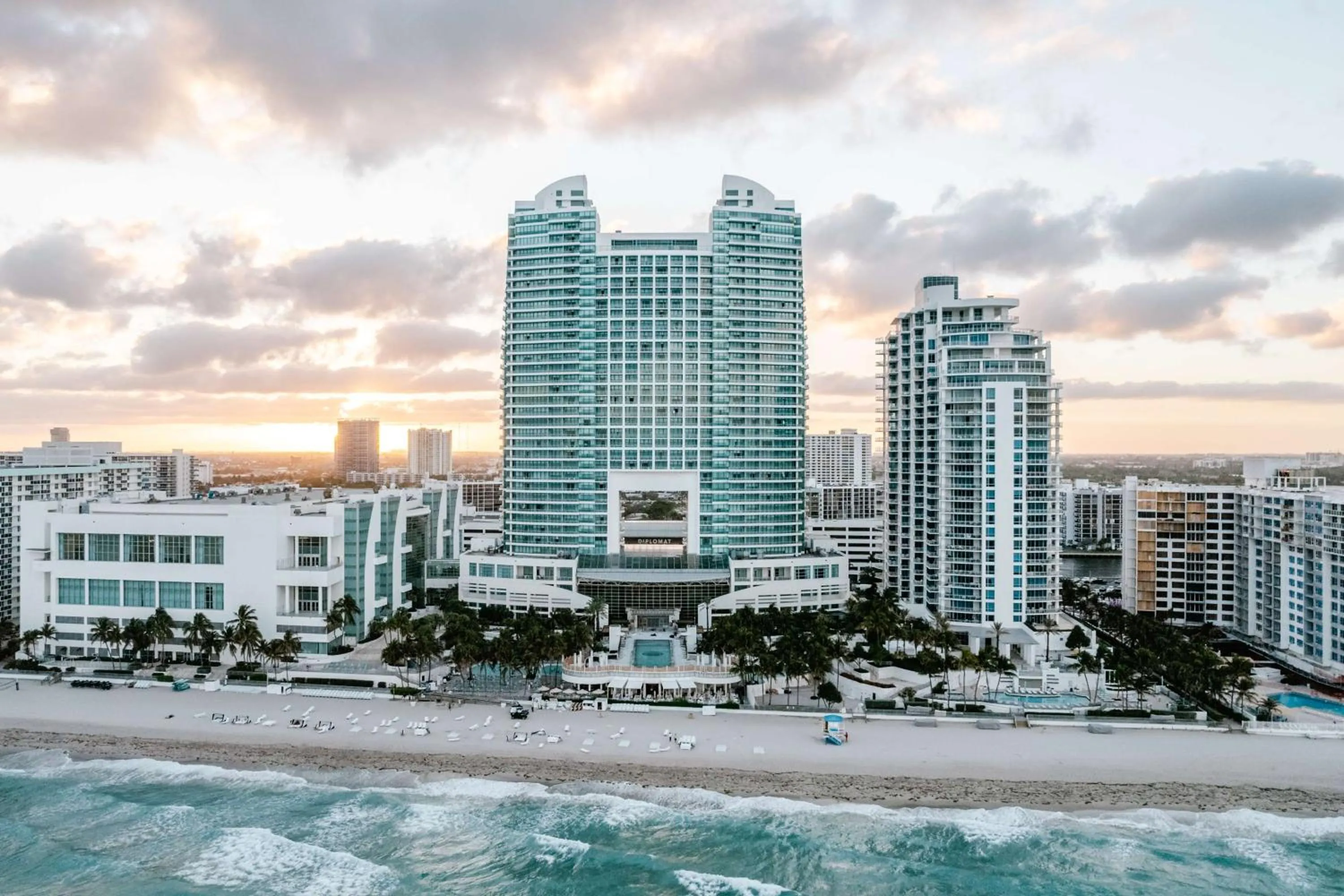 Property building in The Diplomat Beach Resort Hollywood, Curio Collection by Hilton