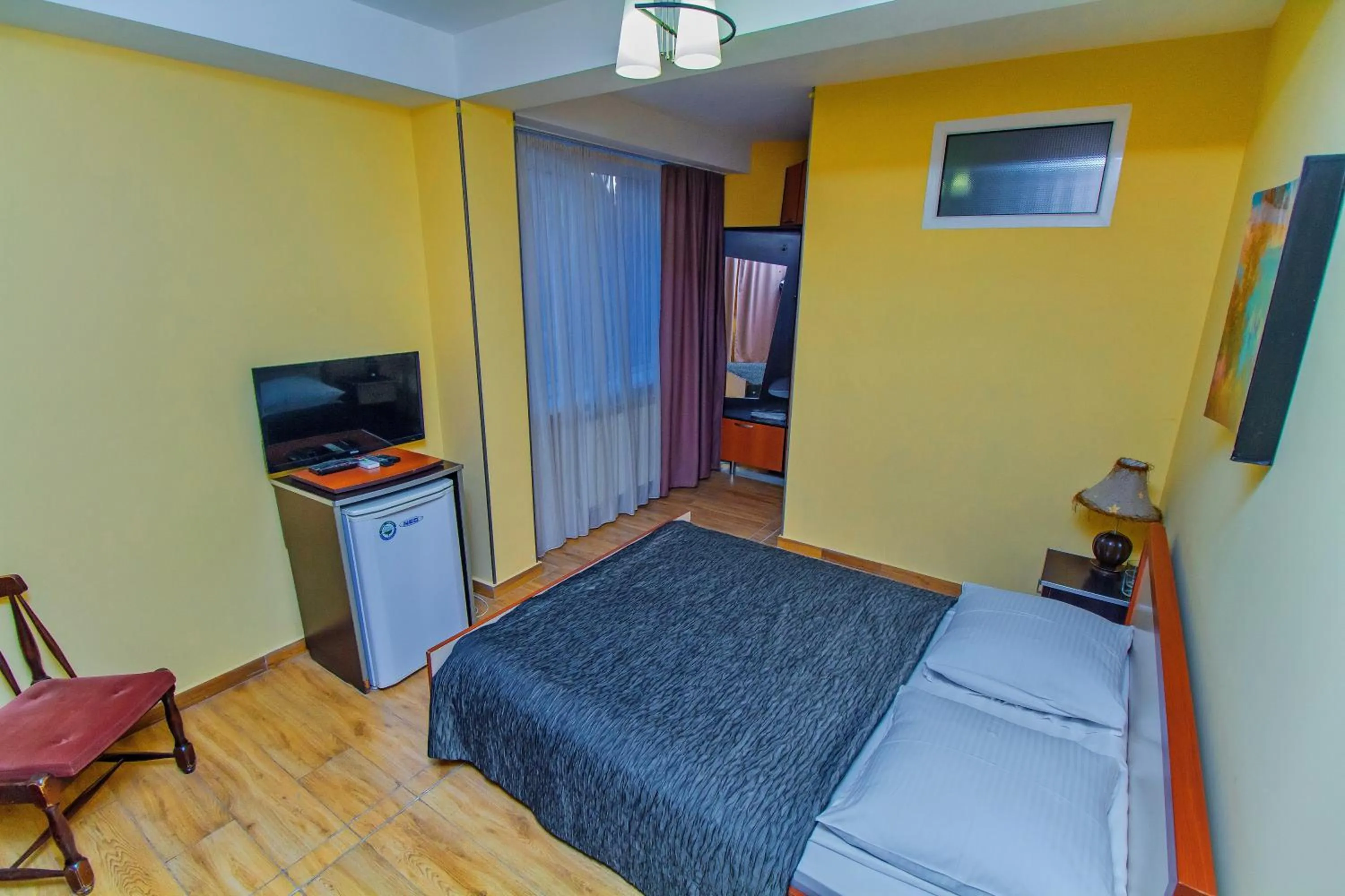 View (from property/room), Bed in Irmeni Hotel