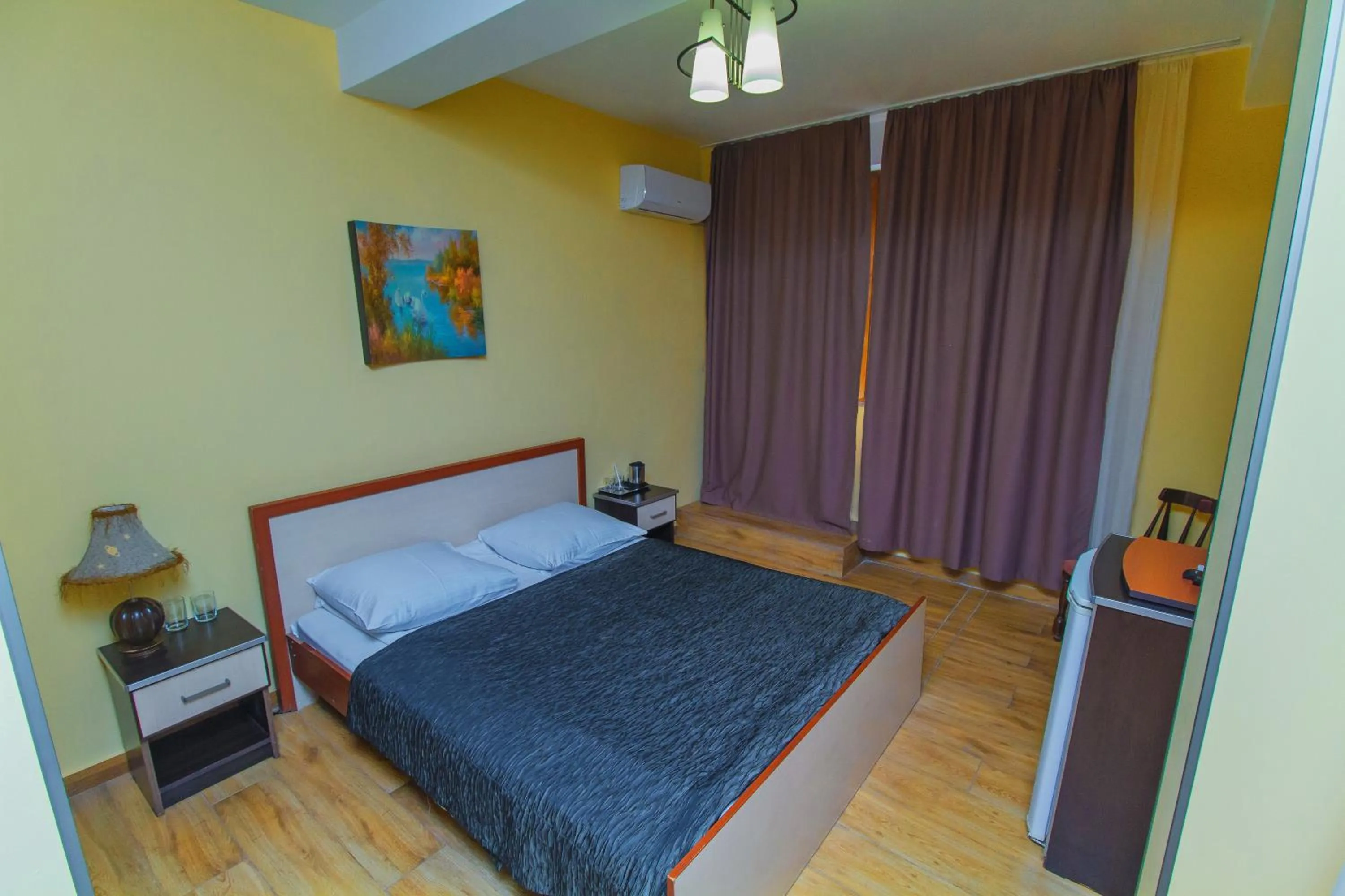 View (from property/room), Bed in Irmeni Hotel