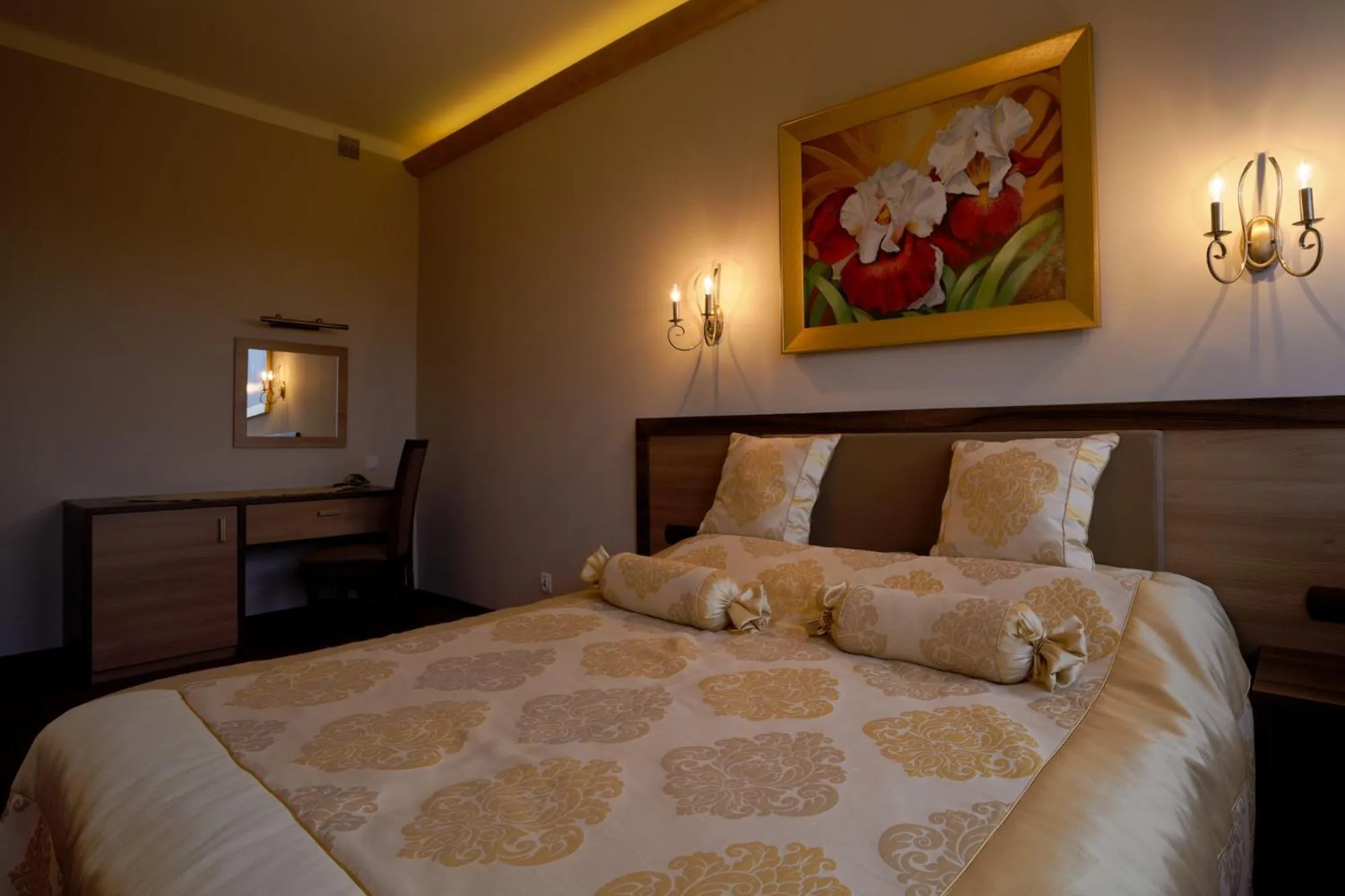 Bed in Hotel Politański