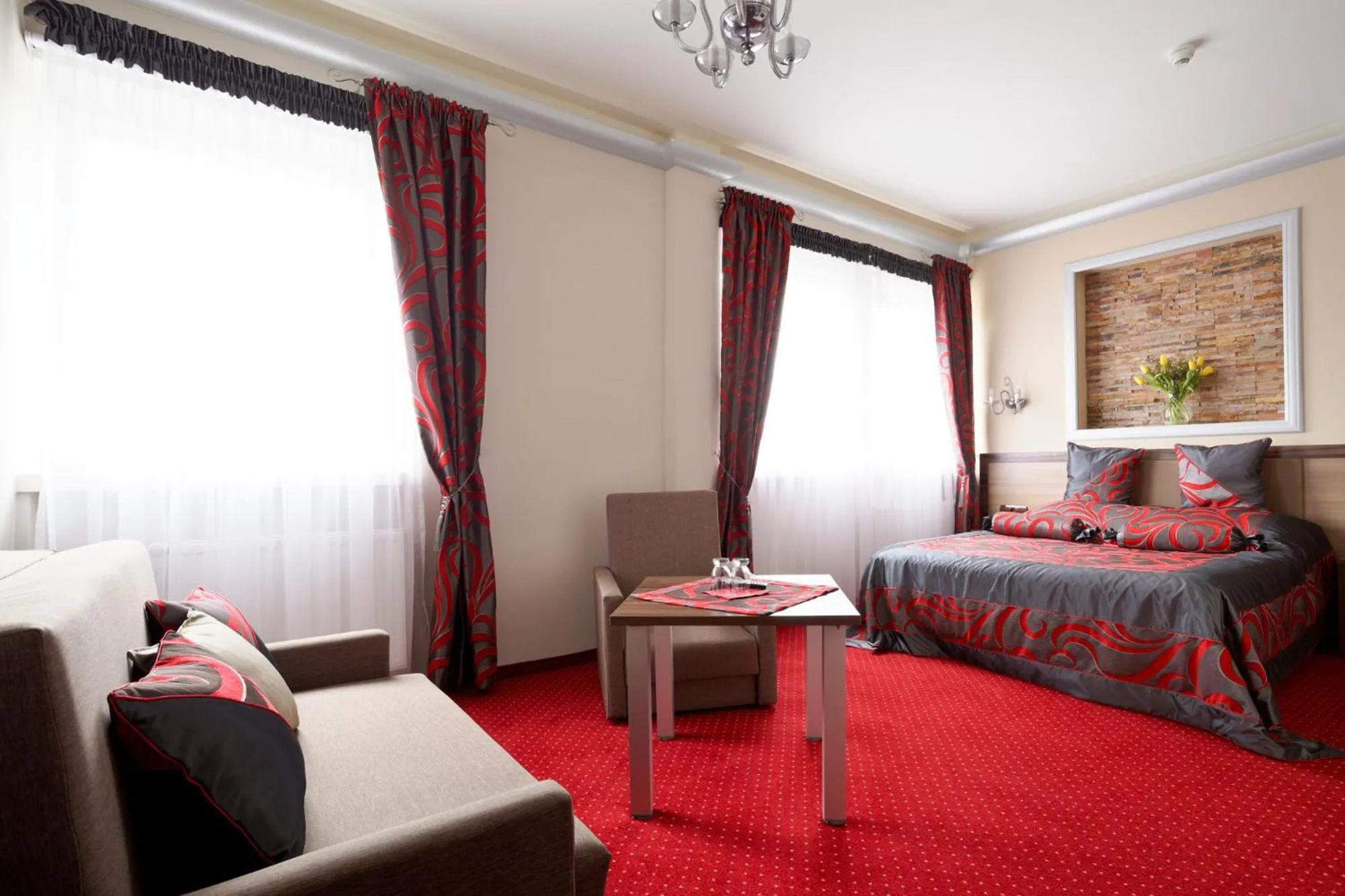 Photo of the whole room, Bed in Hotel Politański