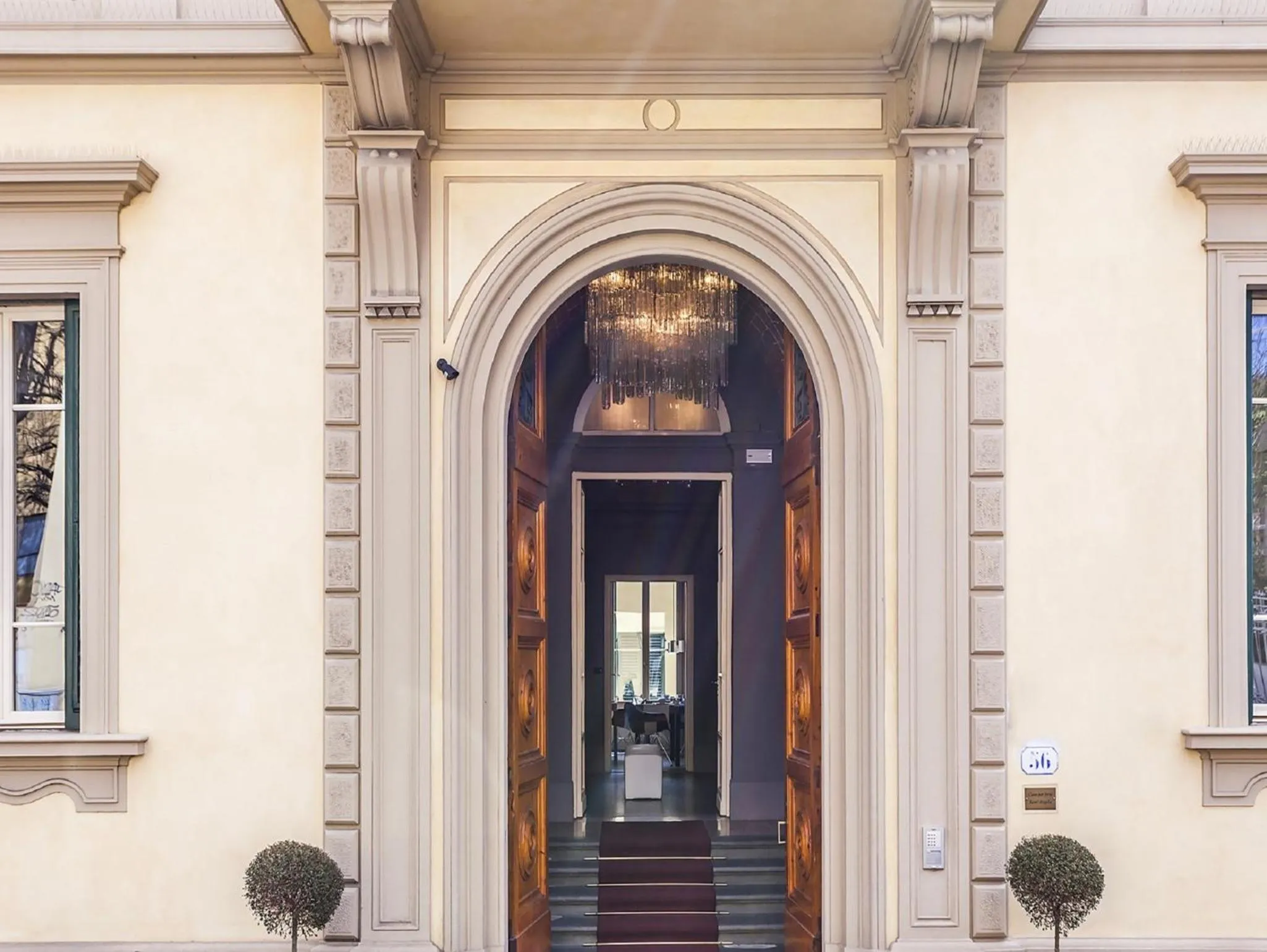 Facade/entrance in Hotel Astro Mediceo
