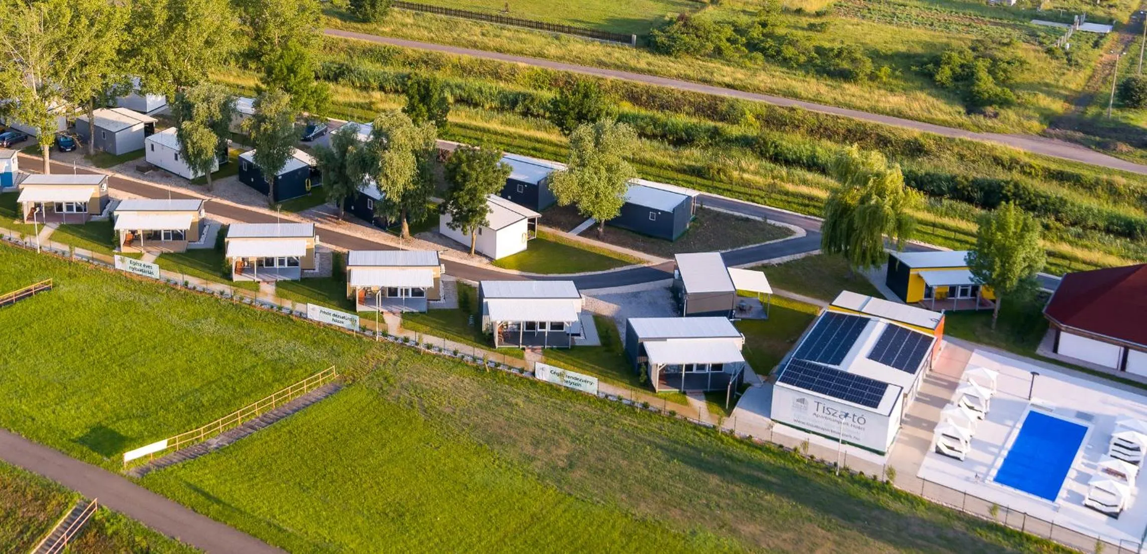 Property building in Tisza-tó Apartmanpark