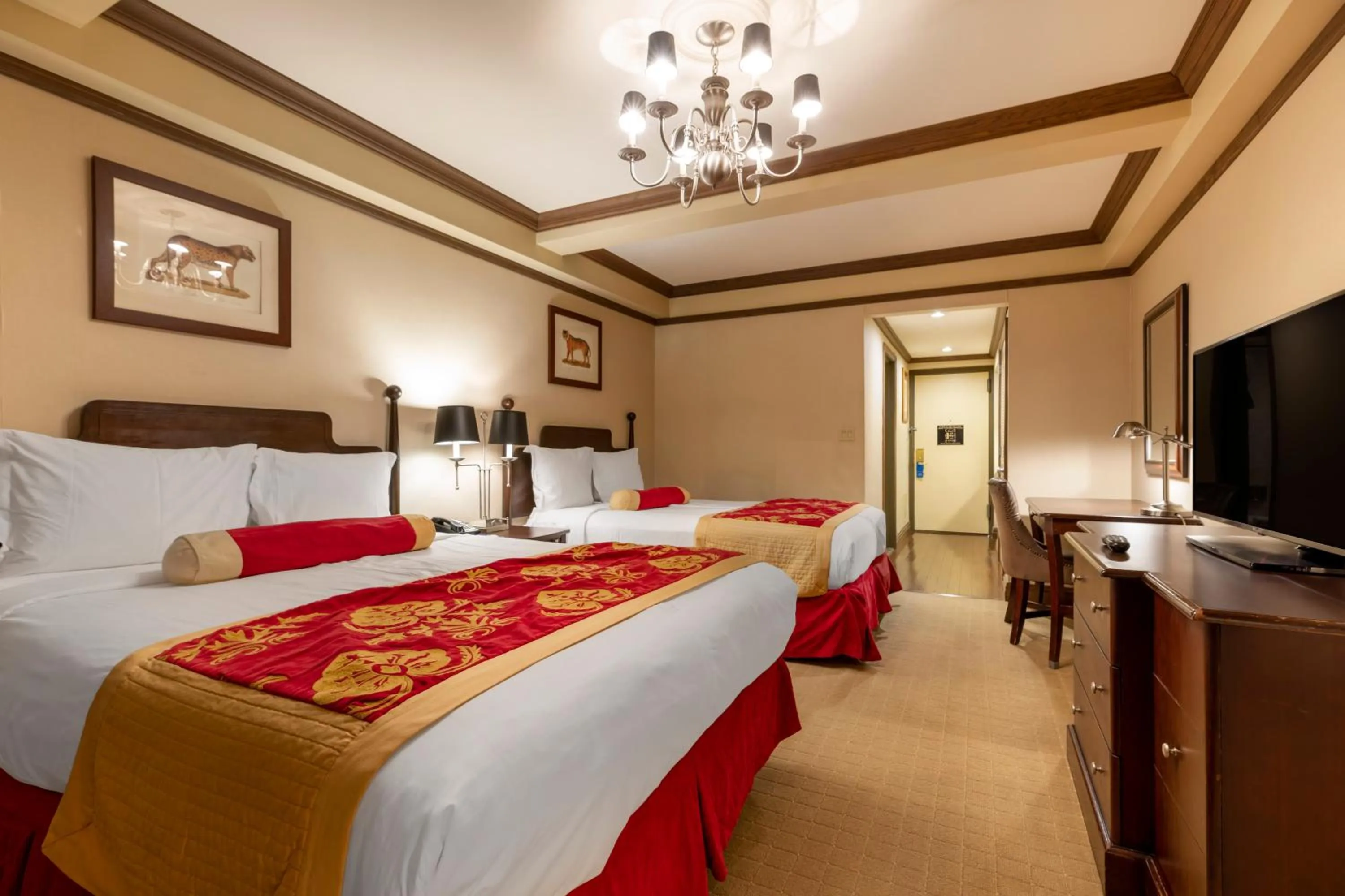 Bedroom in The Blakely by LuxUrban