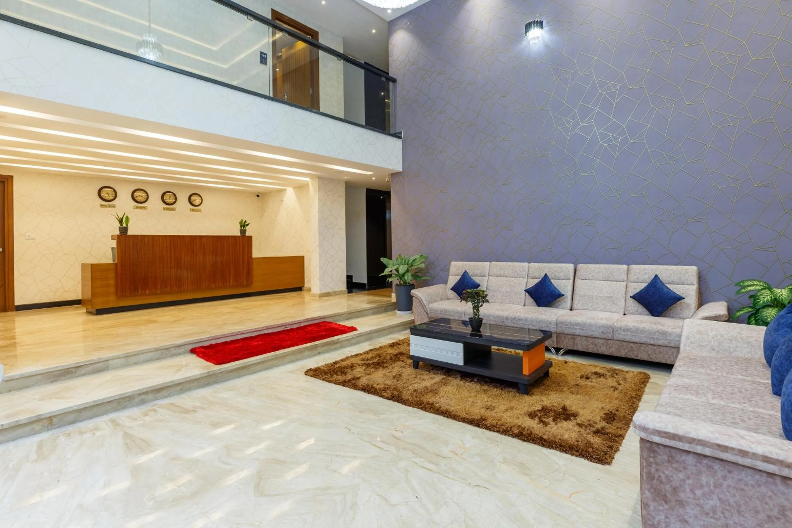 Lobby or reception in Royal Ace Boutique Hotel