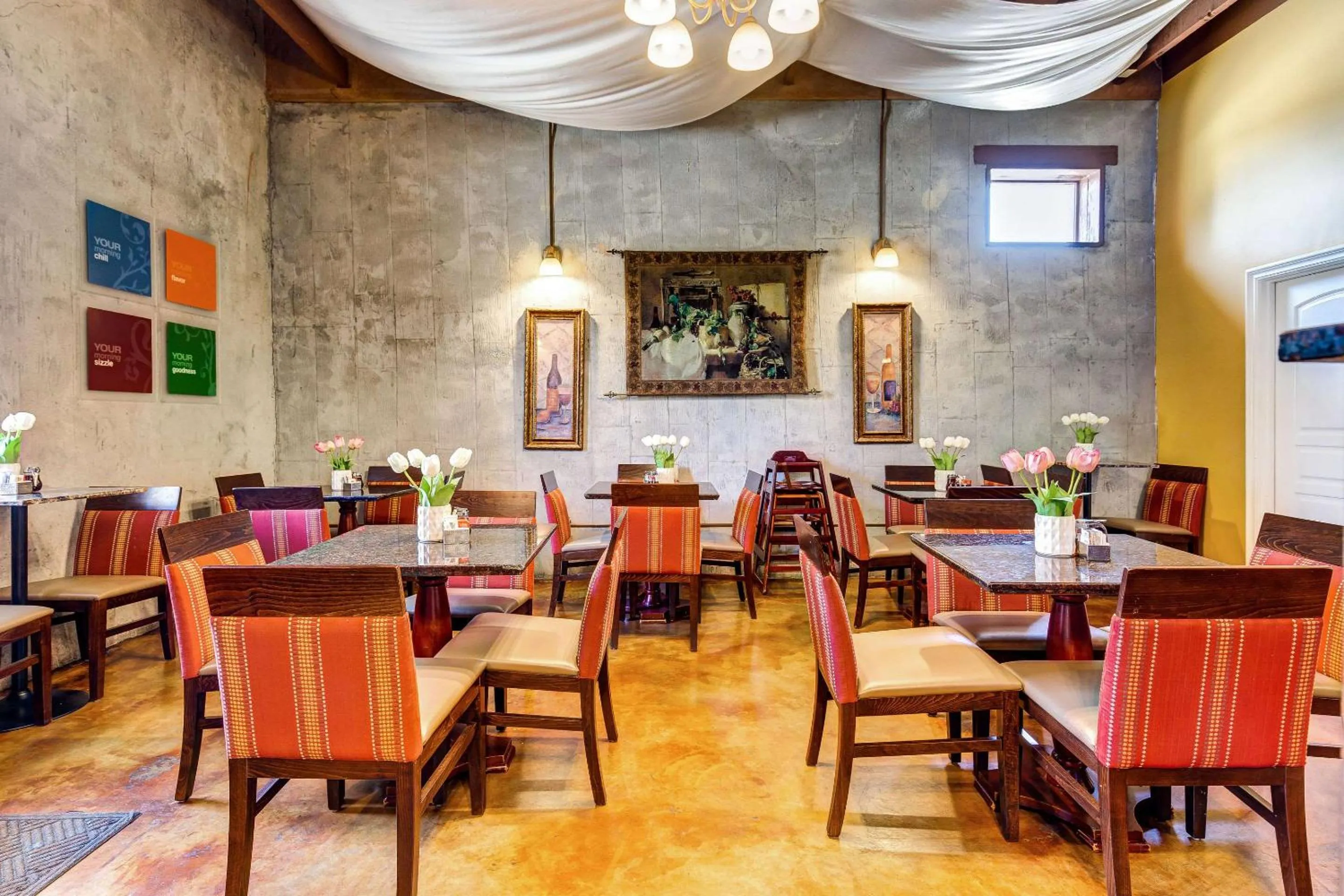 Breakfast in Comfort Inn Pomona near Fairplex