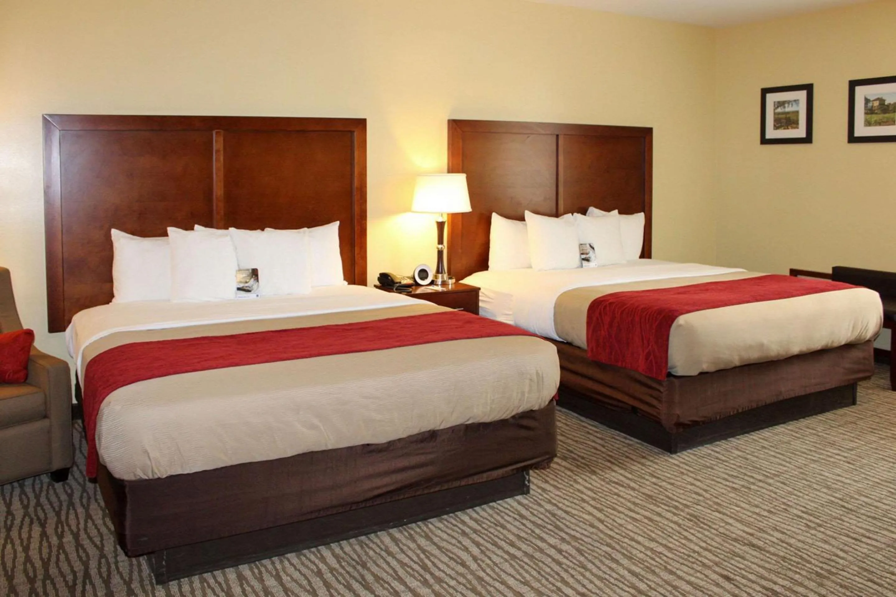 Photo of the whole room, Bed in Comfort Inn Pomona near Fairplex