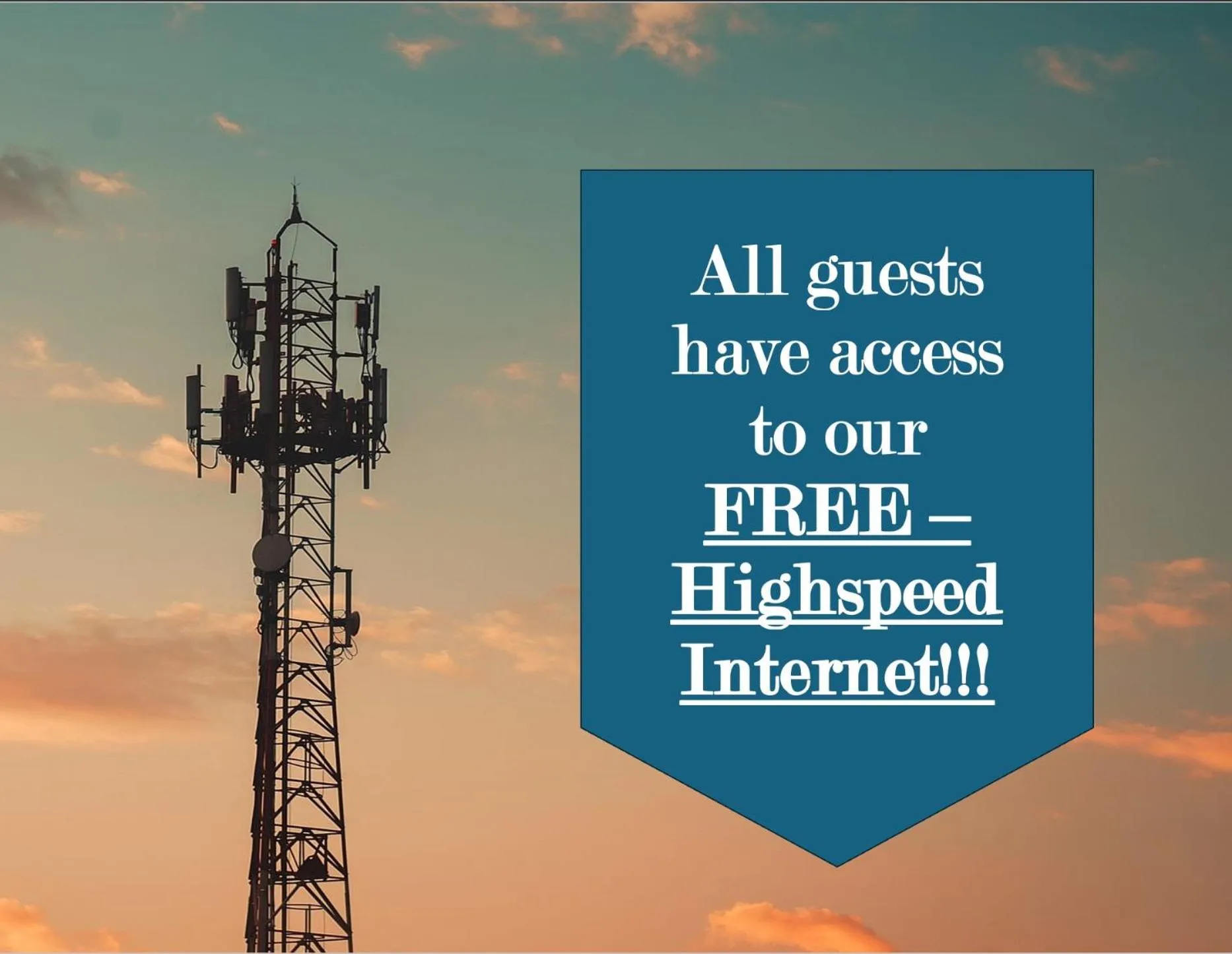 internet in Meridian Inn Oklahoma City Airport