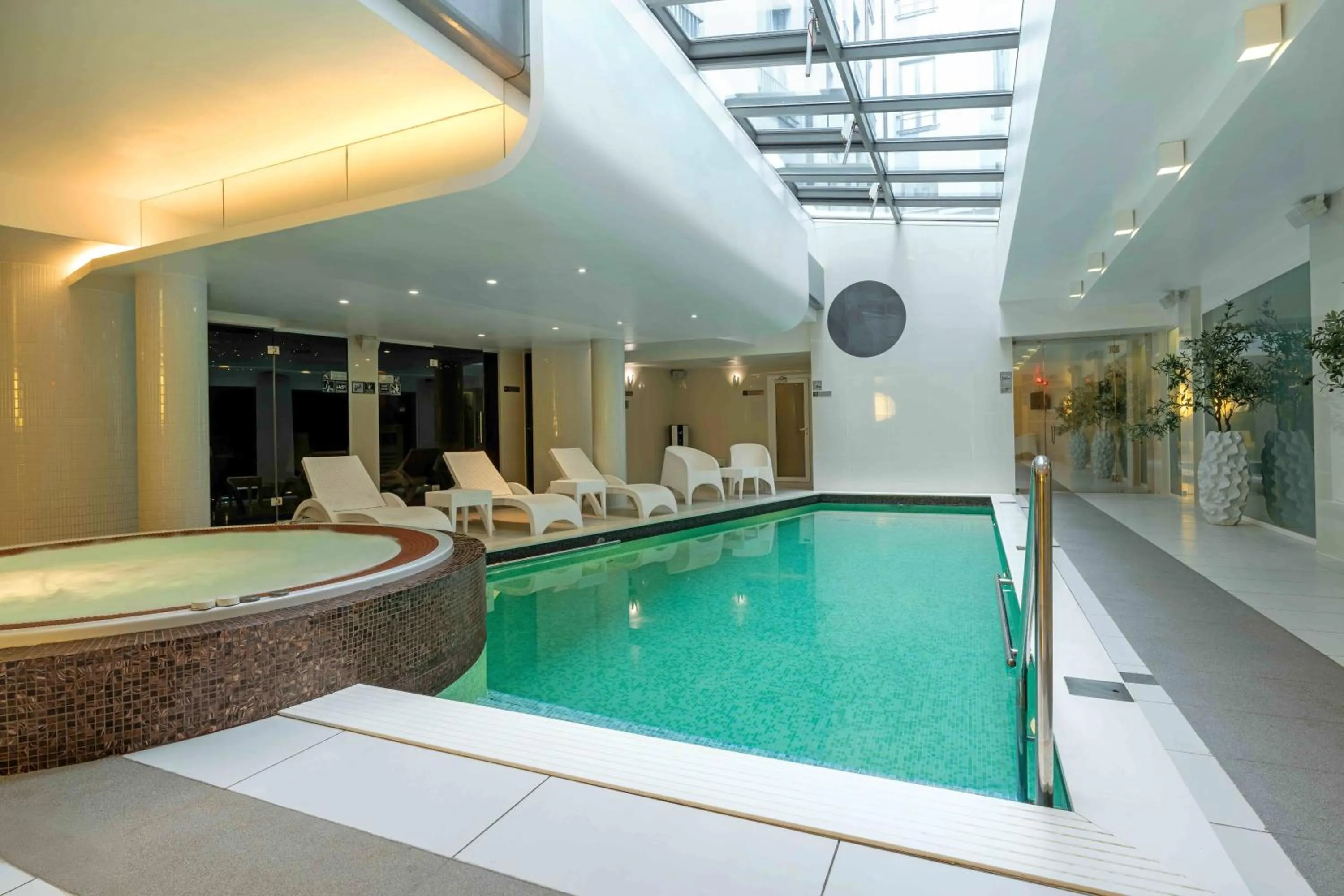 Swimming pool in Wellton Centrum Hotel & SPA