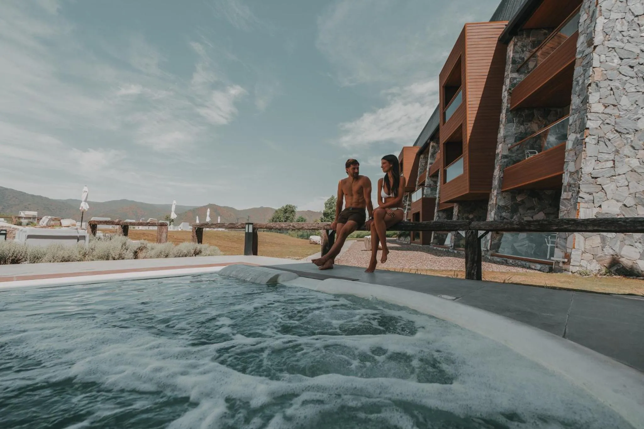 Hot Tub in Böden Hotel & Spa, AKEN SOUL