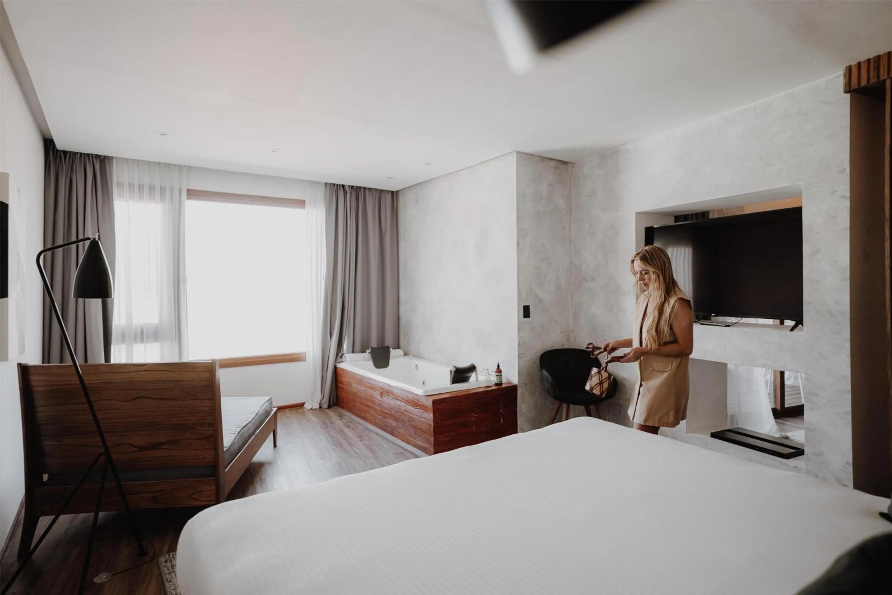 Photo of the whole room, Bed in Böden Hotel & Spa, AKEN SOUL