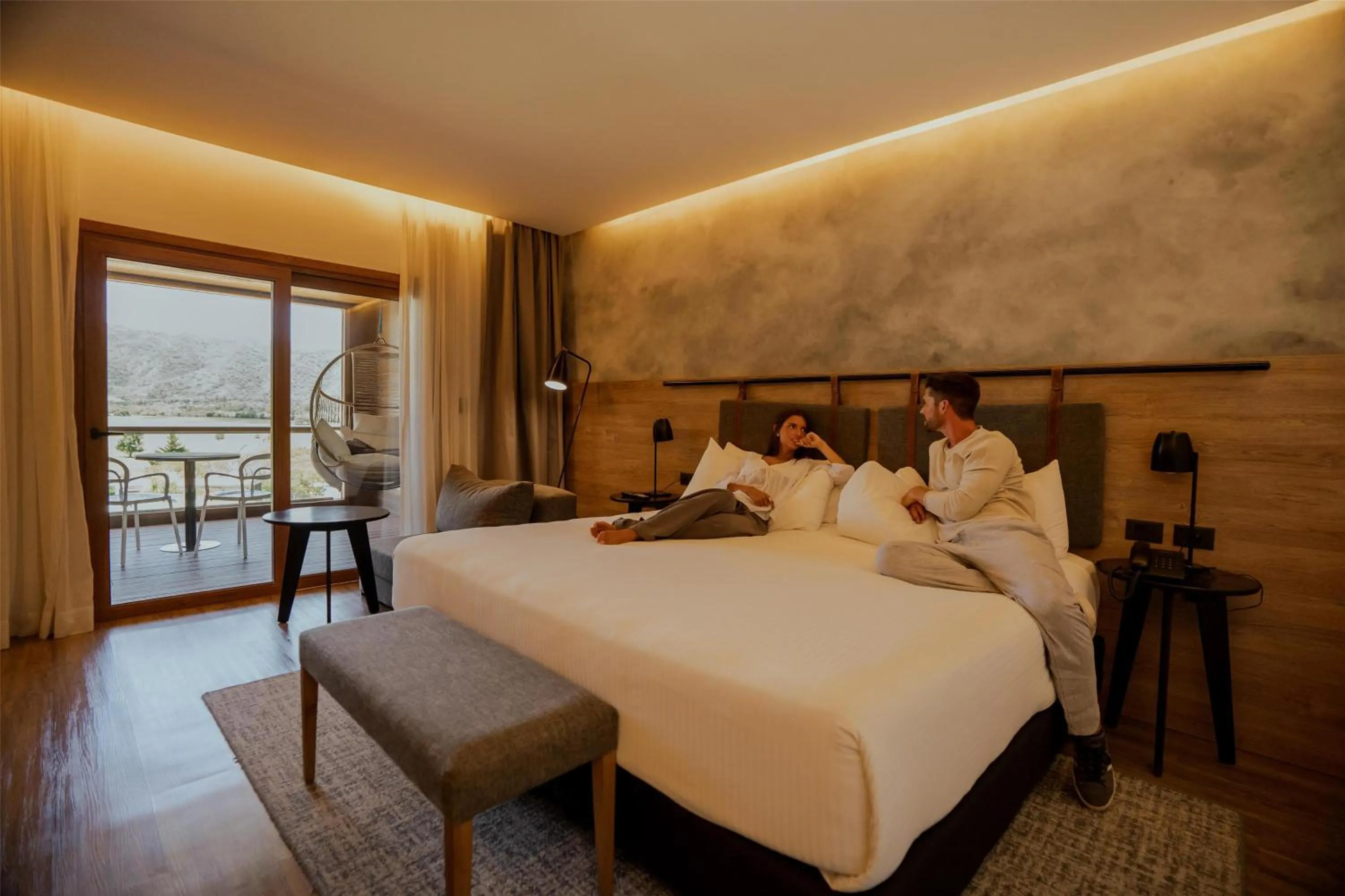 Photo of the whole room, Bed in Böden Hotel & Spa, AKEN SOUL