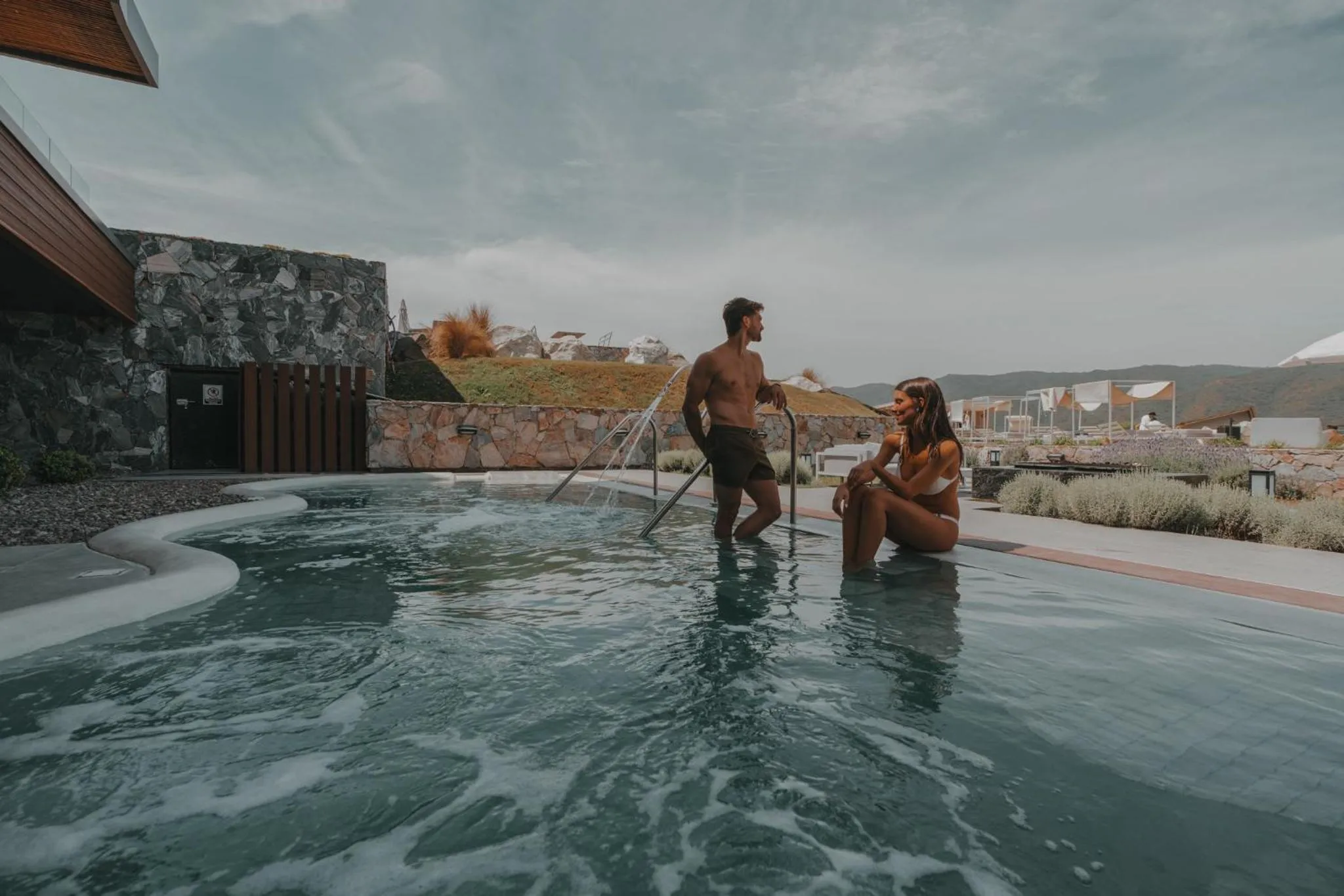 Hot Tub in Böden Hotel & Spa, AKEN SOUL