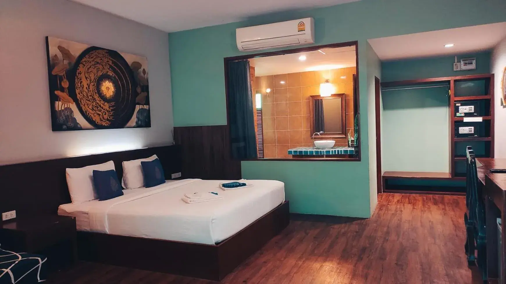 Standard Double Room with Pool View in Foresto Sukhothai Guesthome Standard Double Room with Pool View in Foresto Sukhothai Guesthome