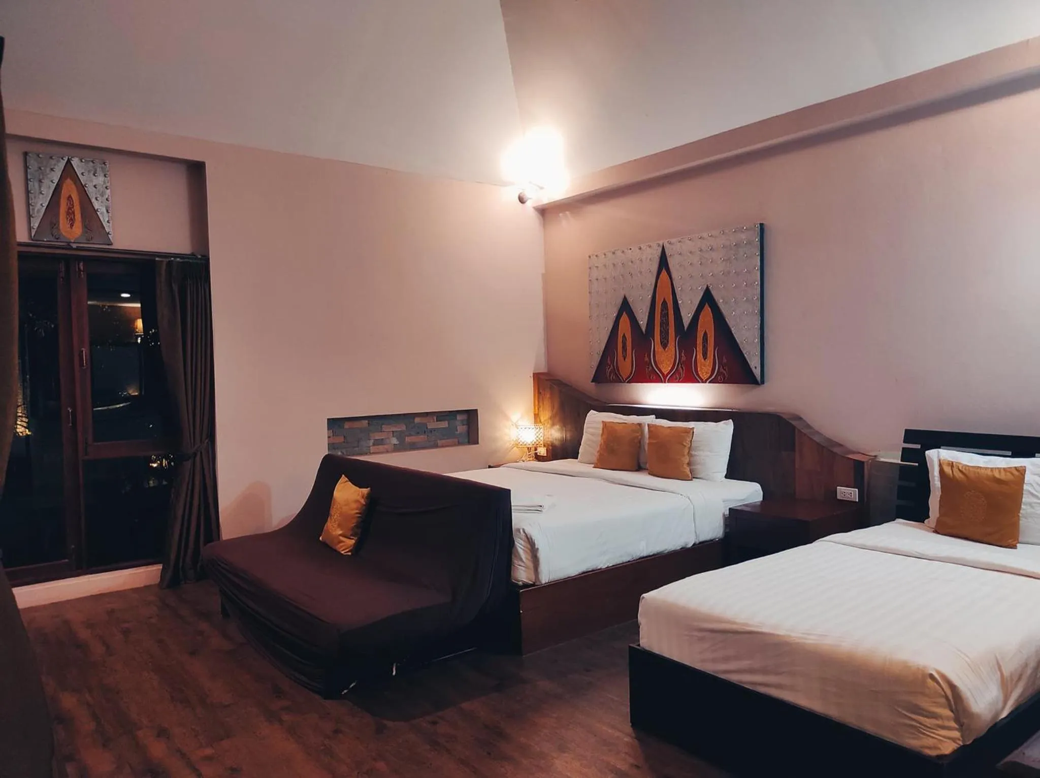 Bedroom, Bed in Foresto Sukhothai Guesthome