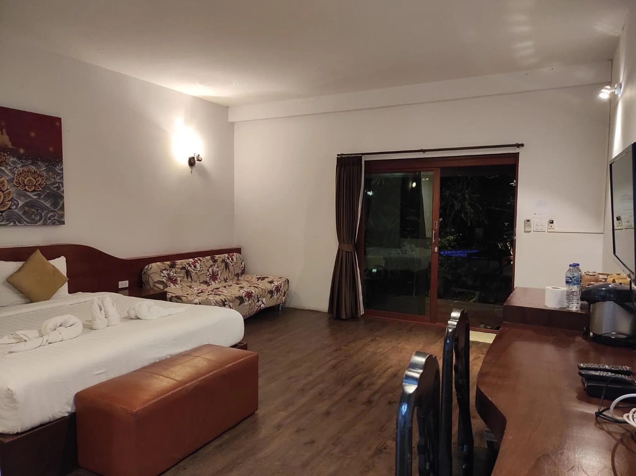 View (from property/room), Bed in Foresto Sukhothai Guesthome