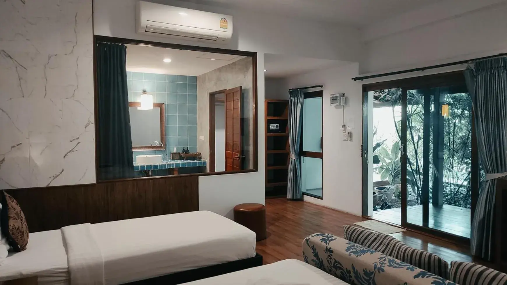 Standard Twin Room with Garden View in Foresto Sukhothai Guesthome Standard Twin Room with Garden View in Foresto Sukhothai Guesthome