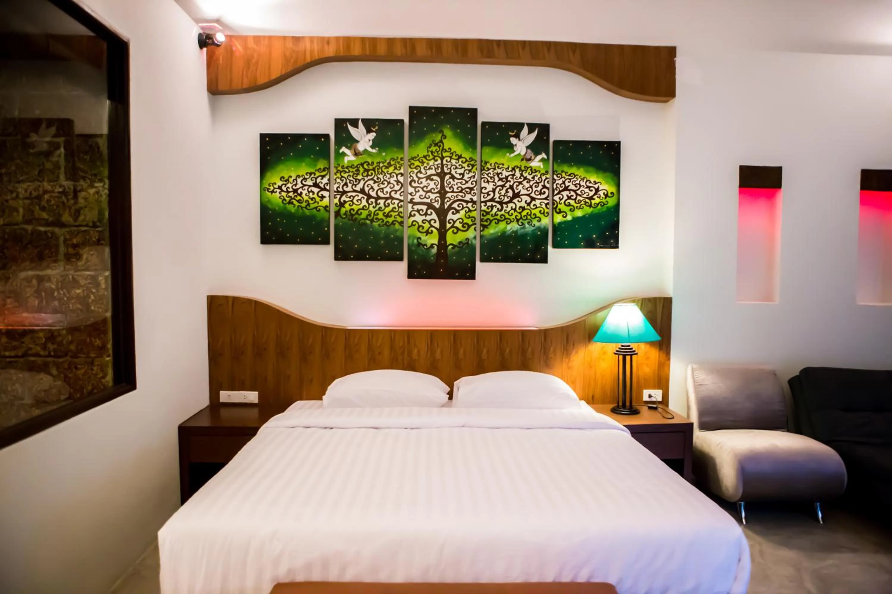 Bed in Foresto Sukhothai Guesthome