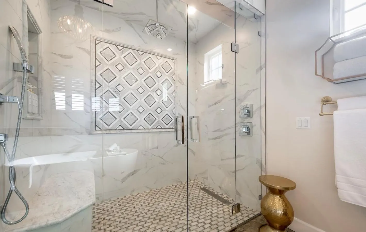 Shower in Domaine Chardonnay