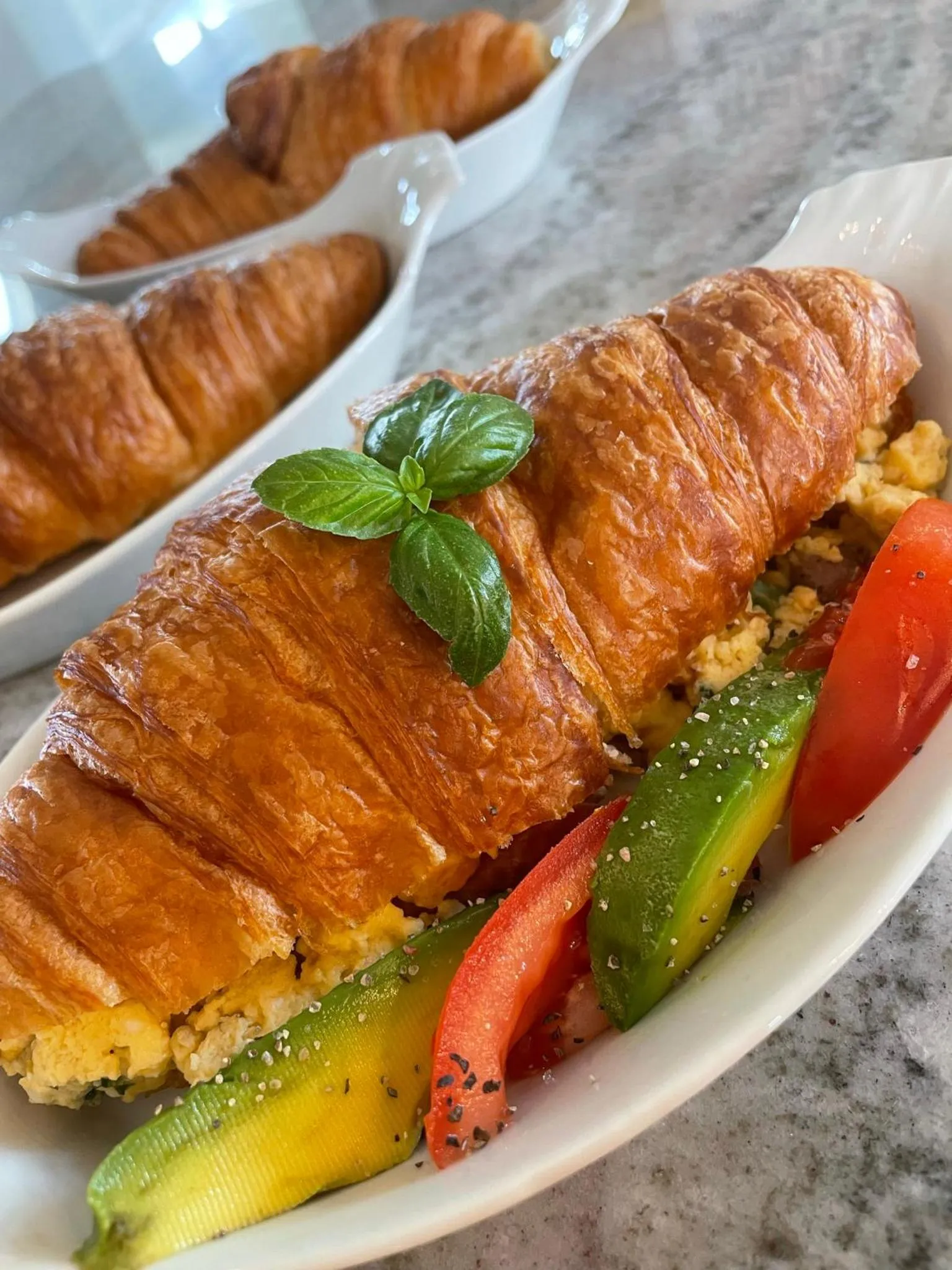 Breakfast in Domaine Chardonnay