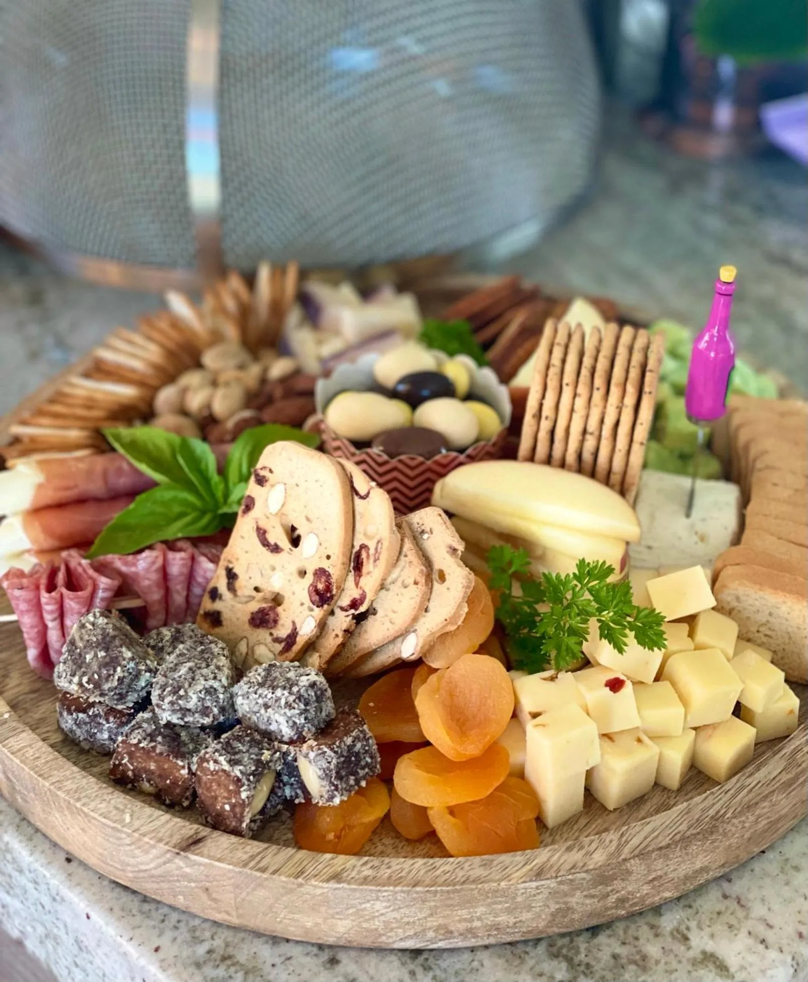 Food in Domaine Chardonnay