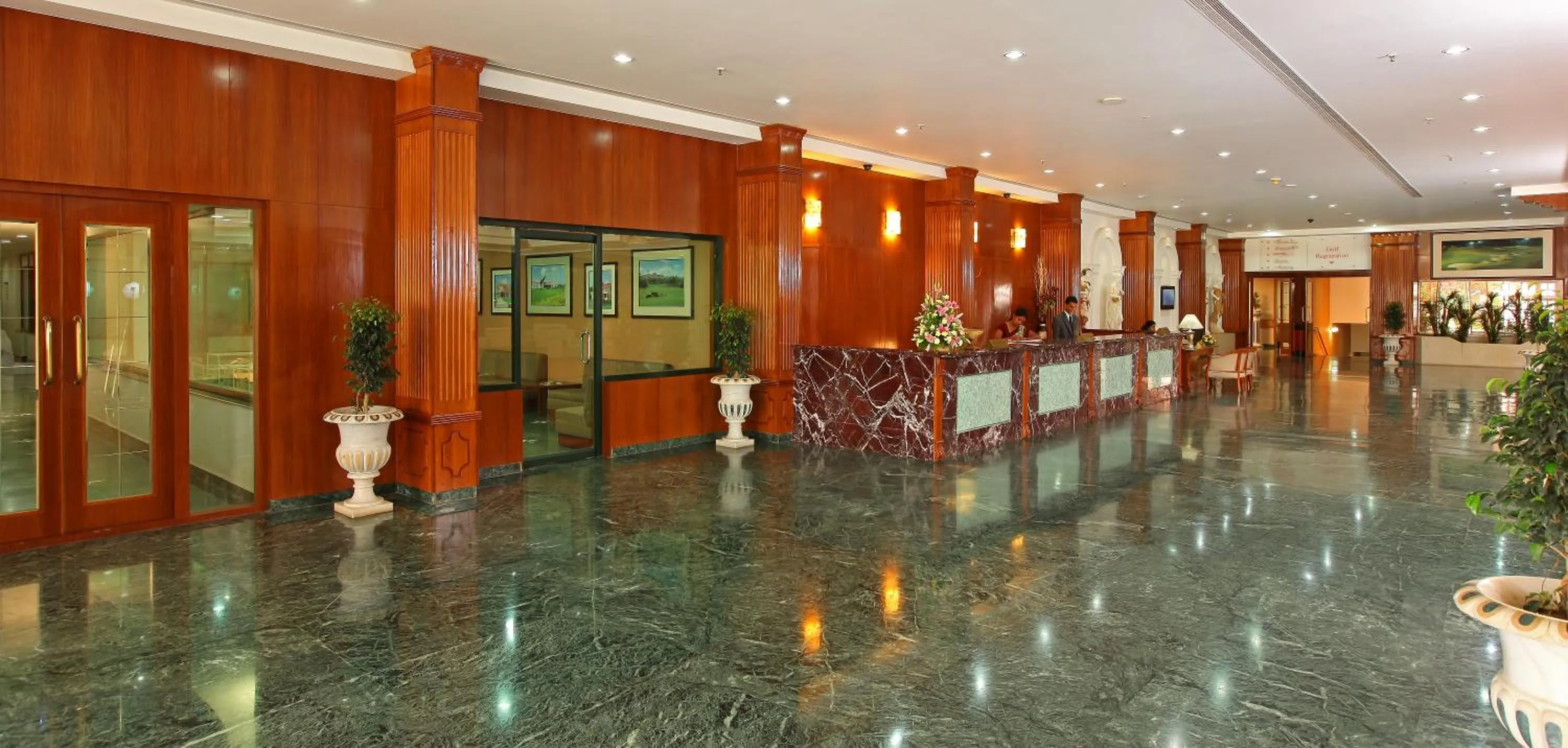 Lobby or reception in Eagleton The Golf Resort