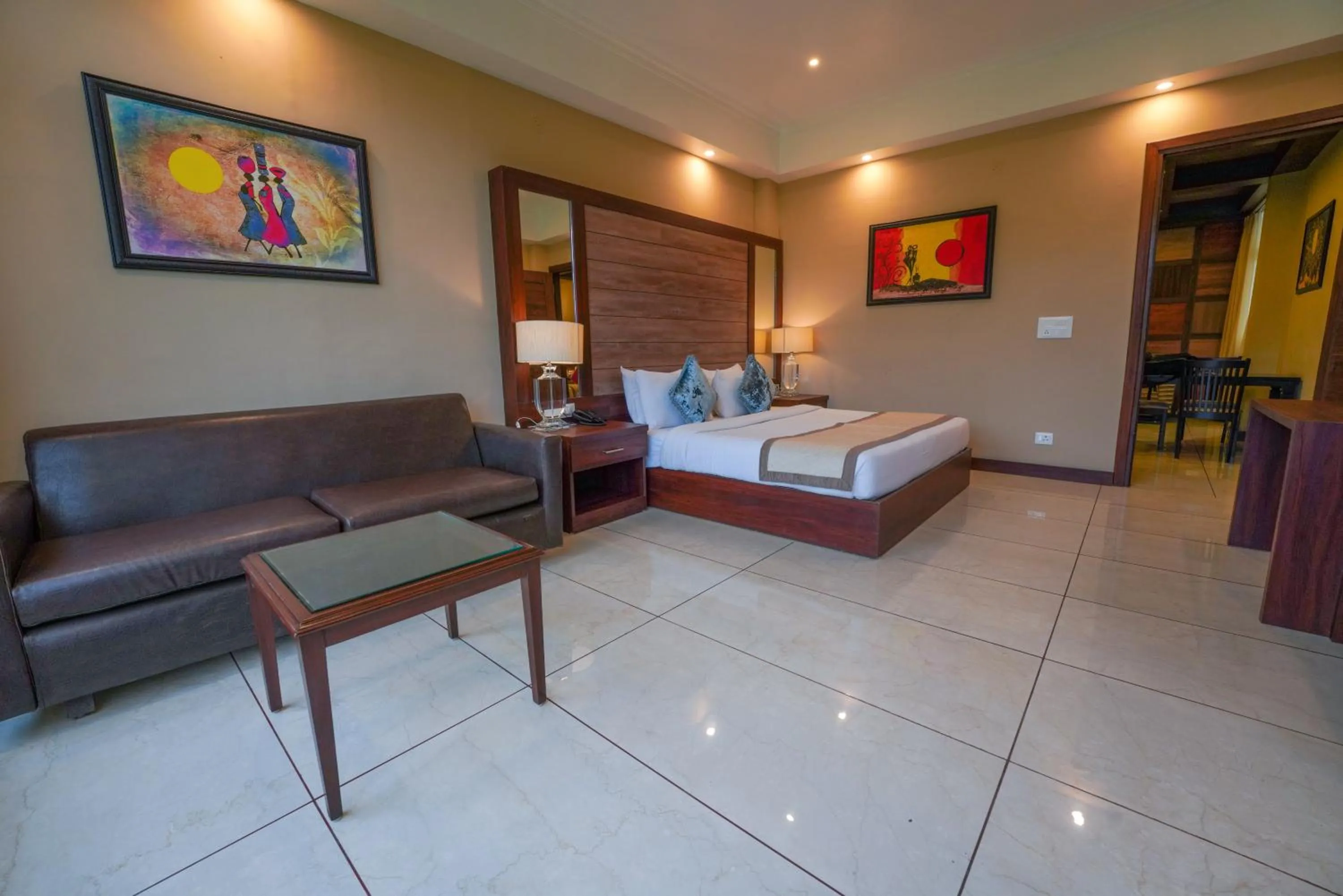 Bedroom in Neugal Riverfront Resort