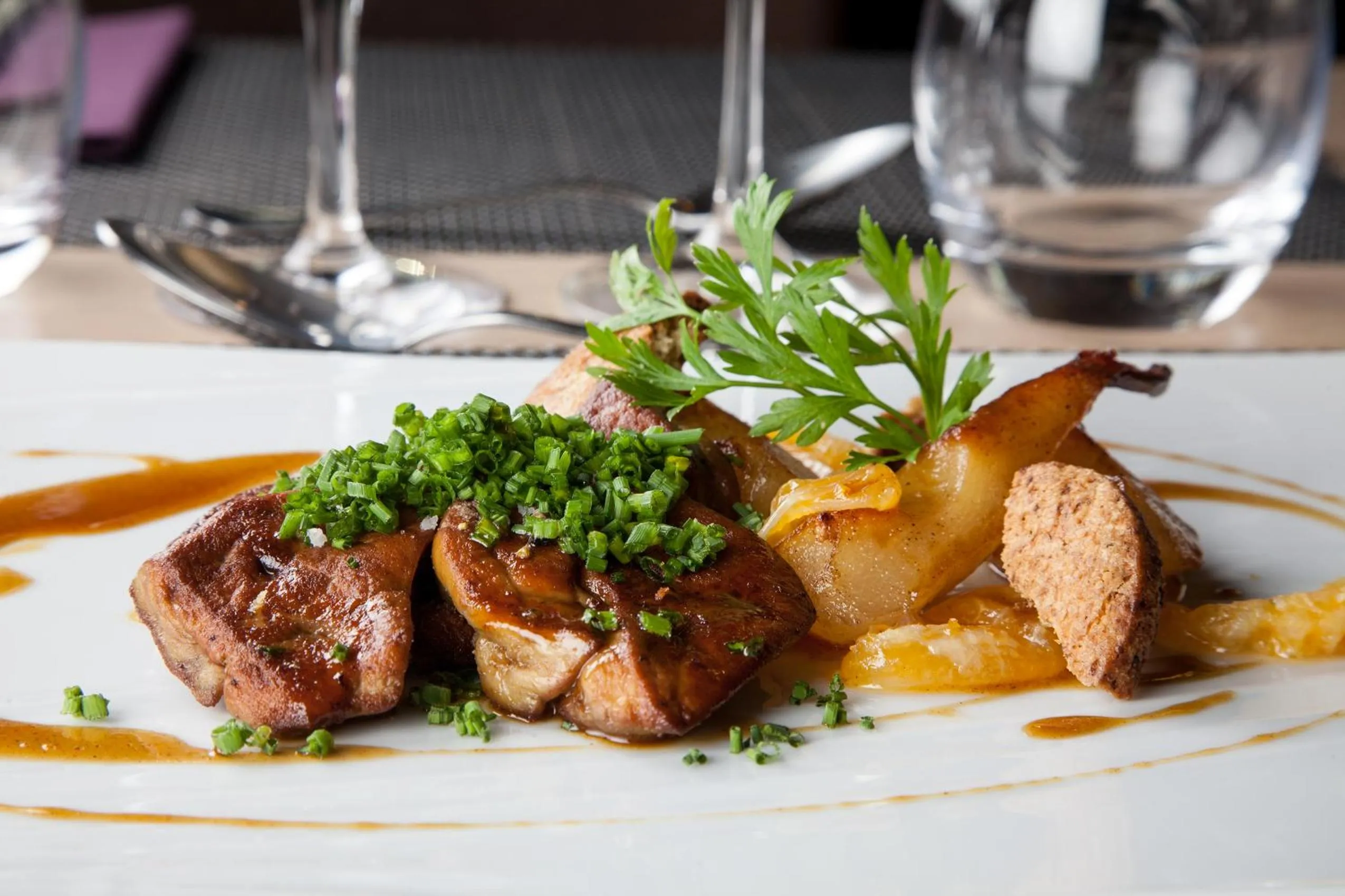 Food in Hôtel La Hoirie