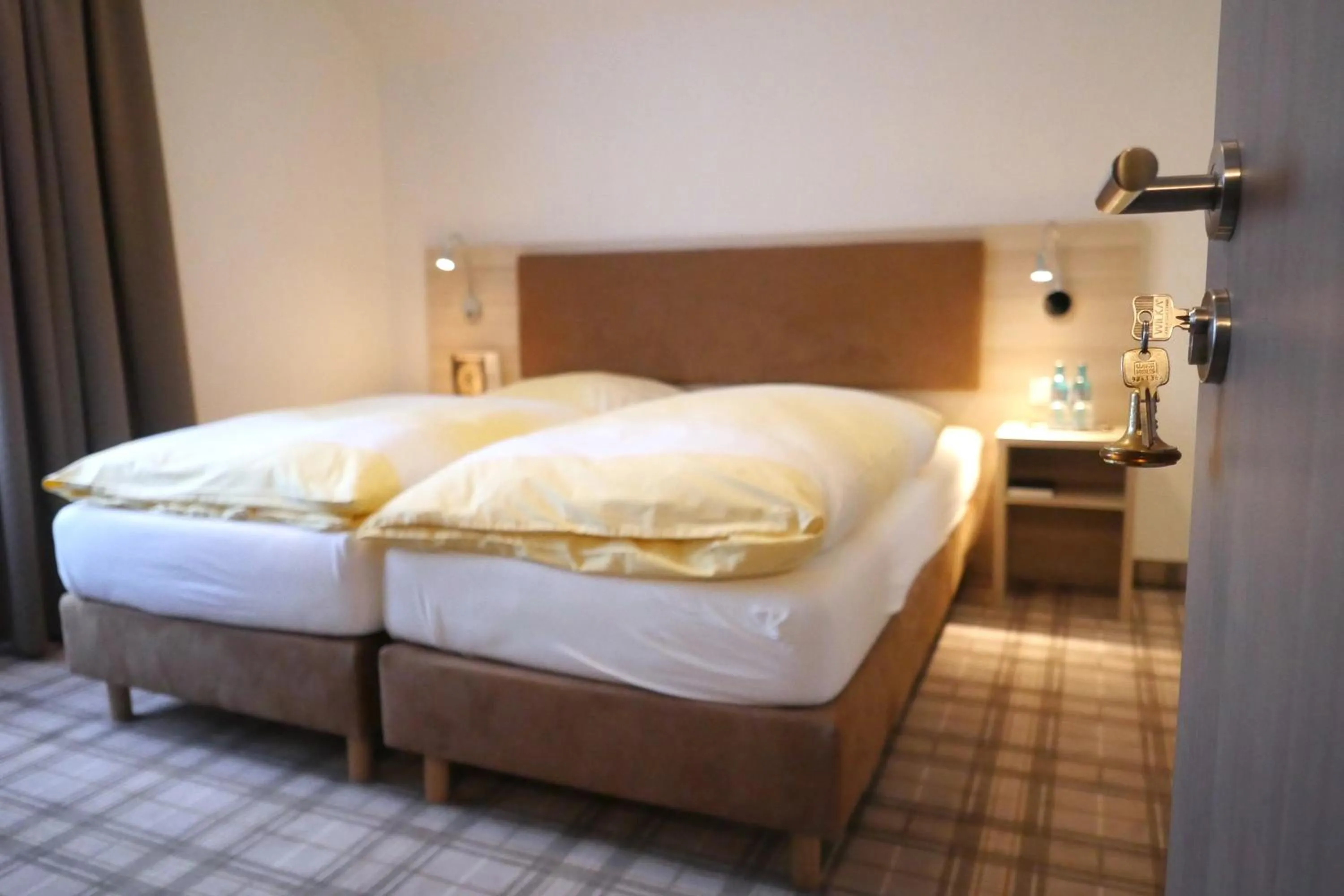 Bed in Gasthof Vossbur