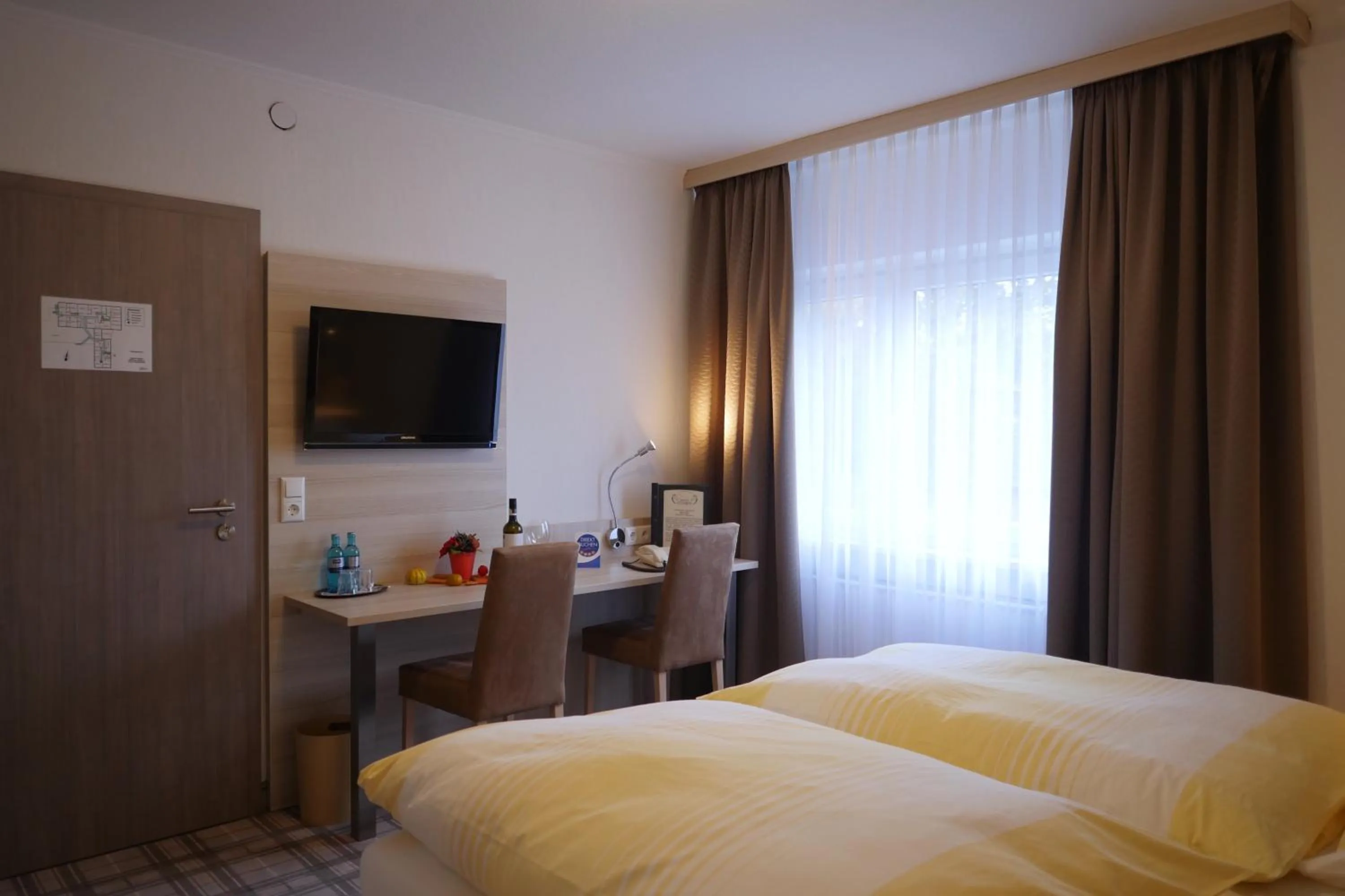 Bed in Gasthof Vossbur