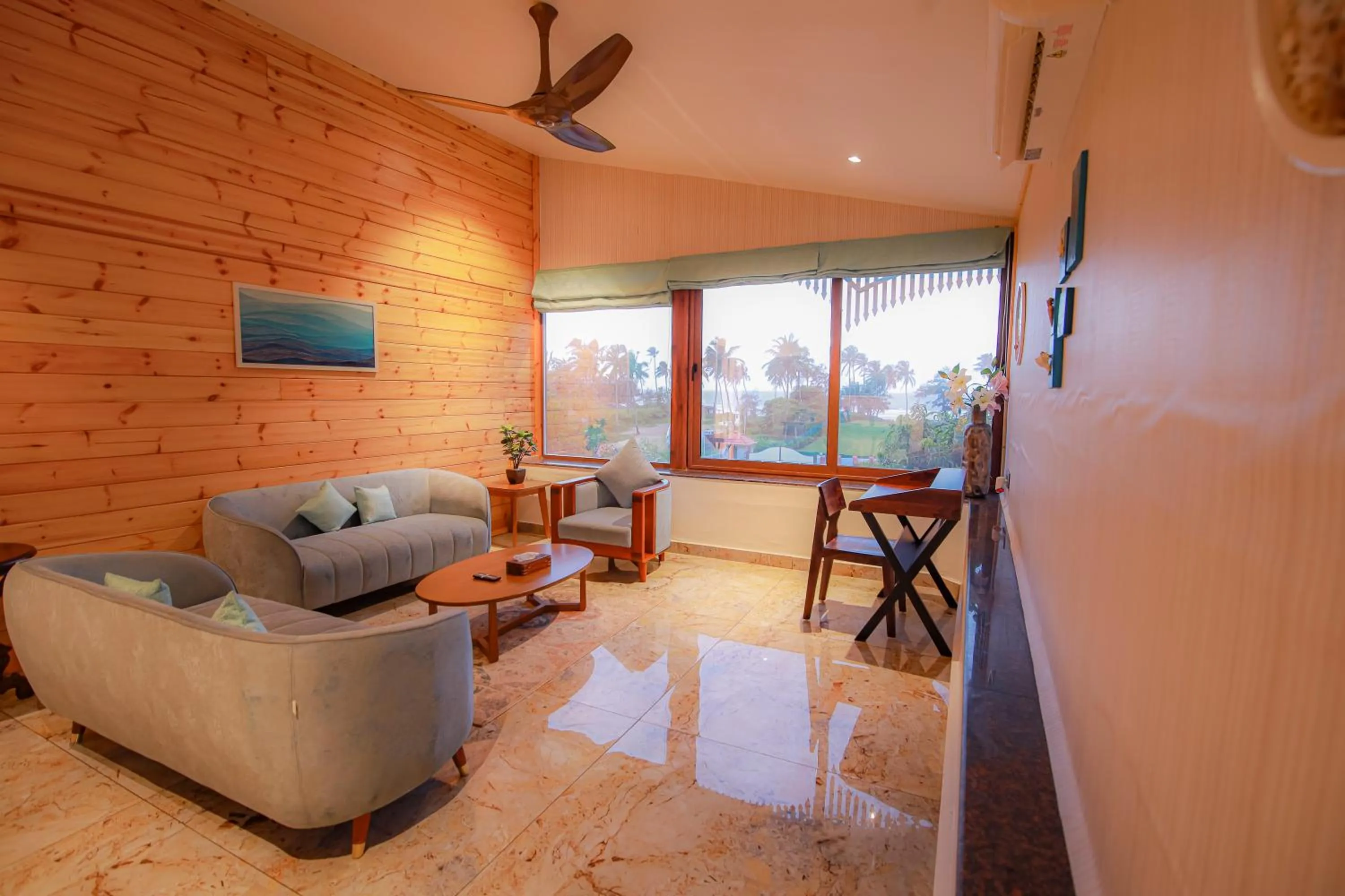 Seating area in Sea Queen Beach Resort & Spa