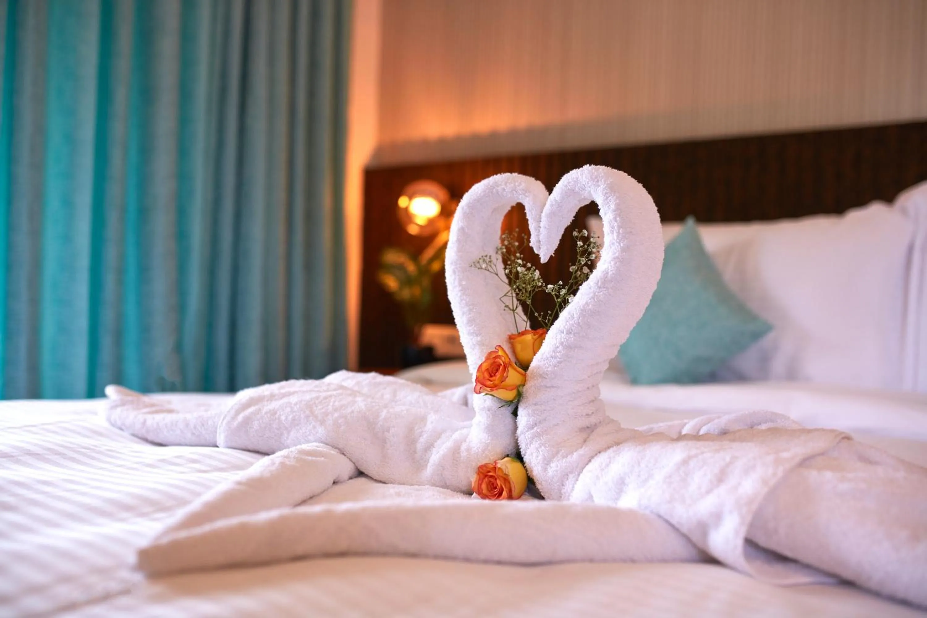 Bed in Sea Queen Beach Resort & Spa