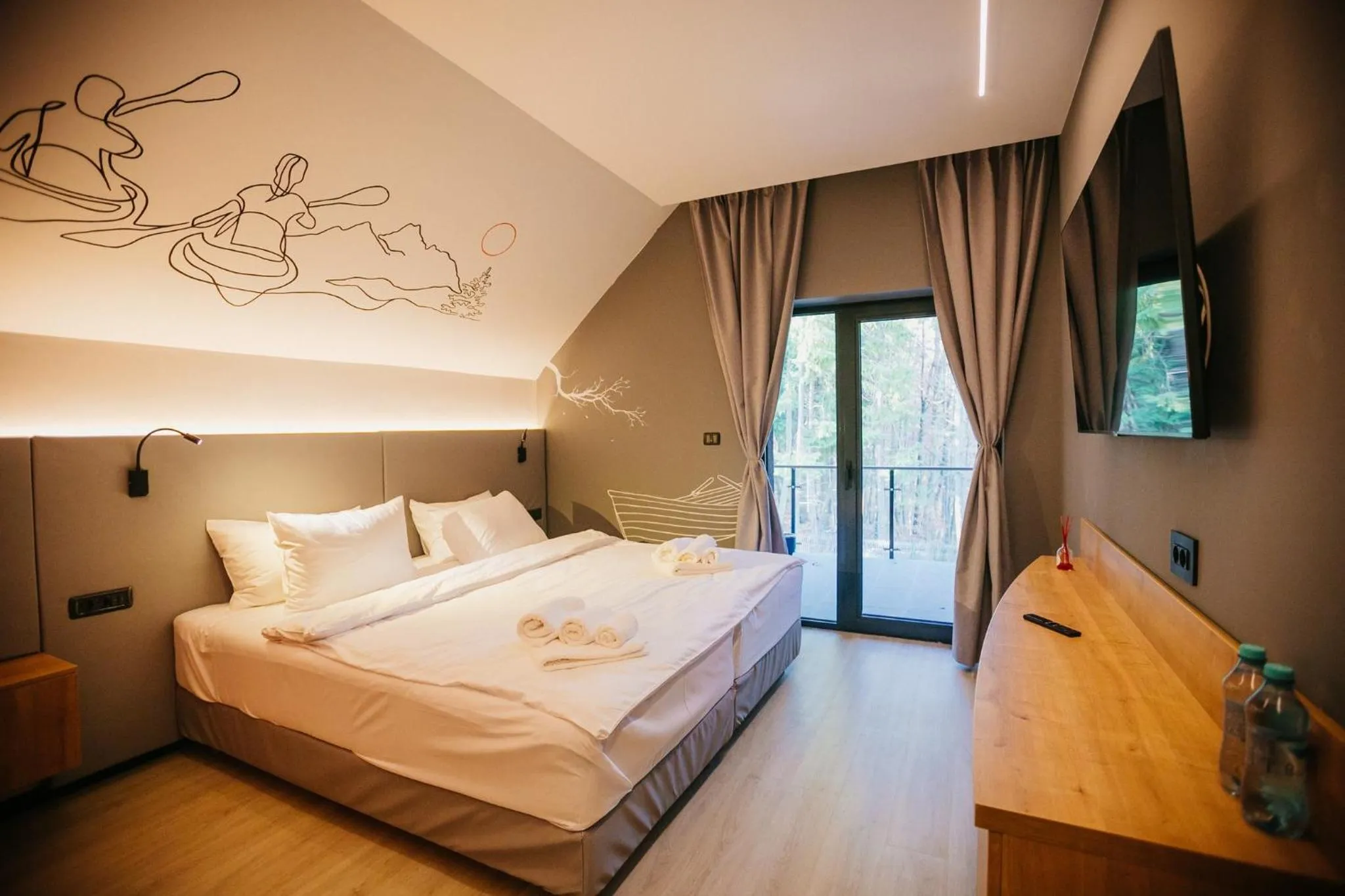 Bed in Adventure Lake Resort - Simared